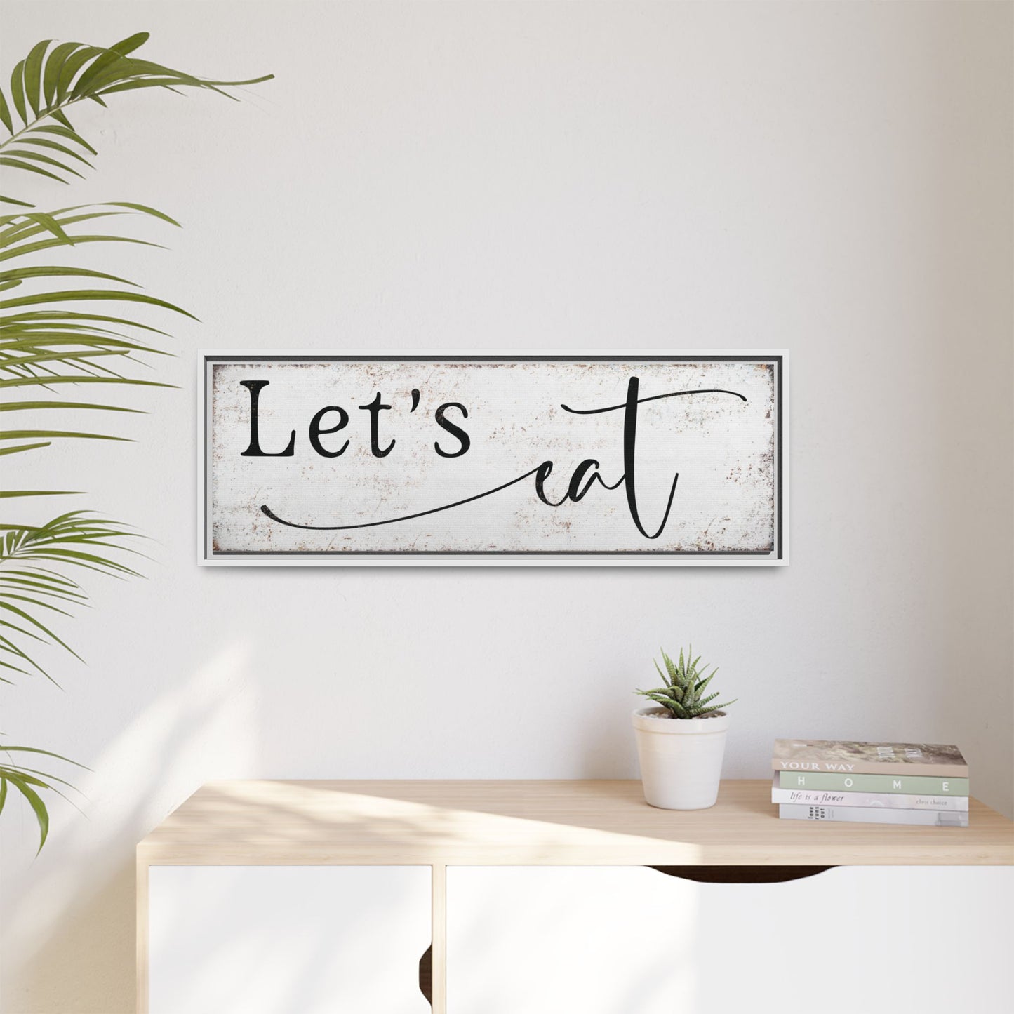 Custom Dining Room Sign | Personalized Dining Room Wall Decor | Inspirational Bible Verse | Dining Wall Art | Housewarming Gift | Christian Quotes