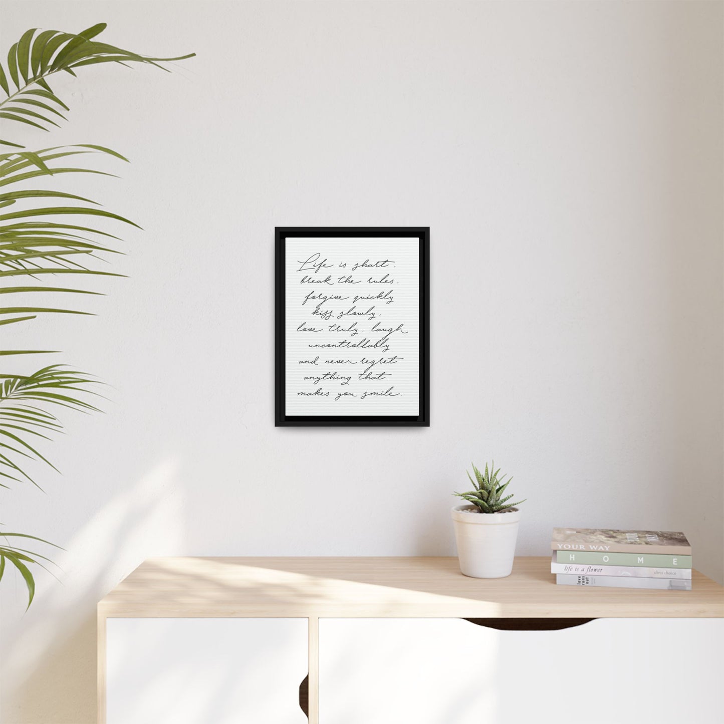 Personalized Bedroom Quote Wall Art | Custom Inspirational & Encouraging Sign for Modern Farmhouse | Minimalist Country Wall Art | Motivational Quotes & Daily Affirmations