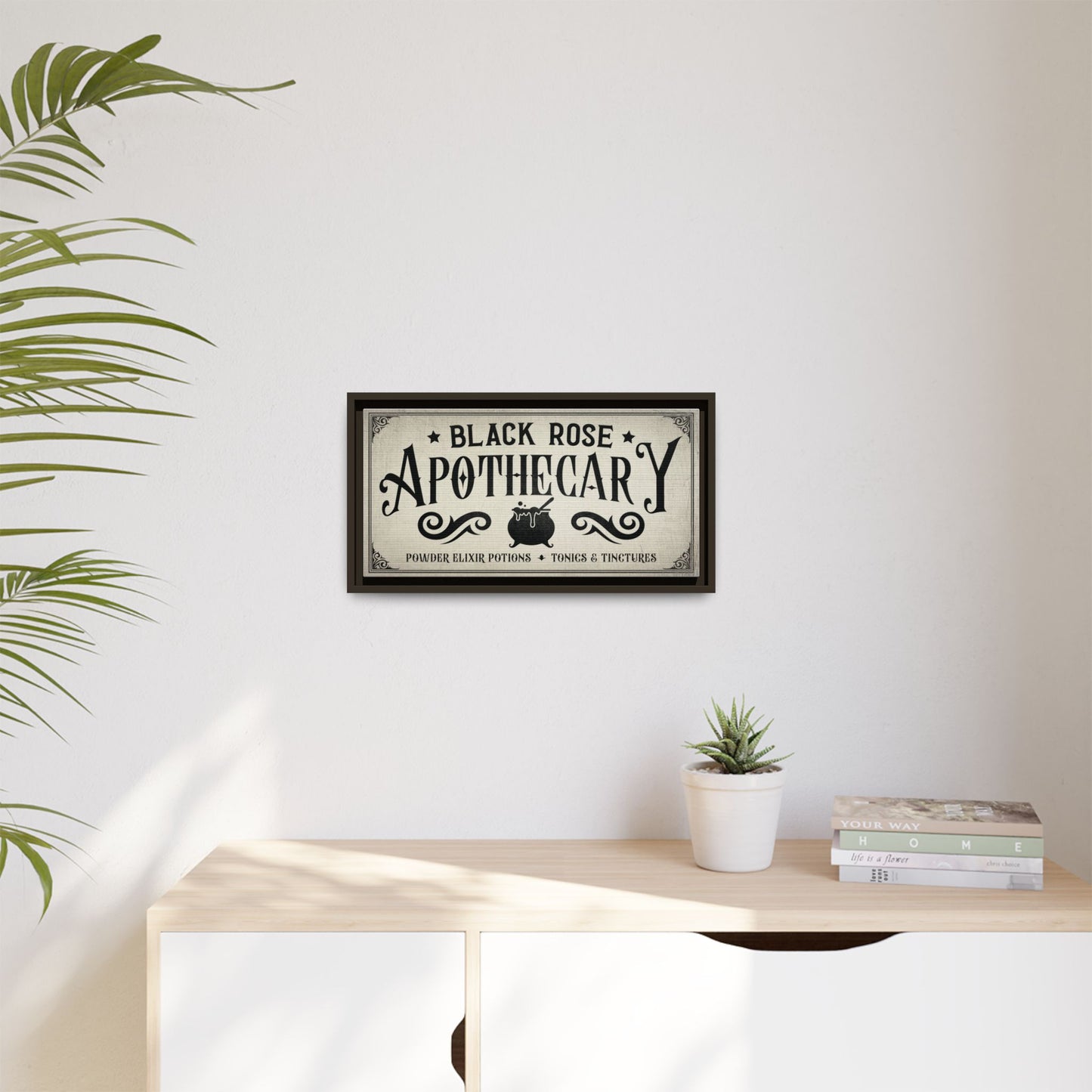 Personalized Apothecary Sign | Witchy Decor, Vintage Halloween Sign, Potions Graphic, Wiccan Gift, Apothecary Cabinet Art, Witchcraft Wall Art, Dark Academia Decor