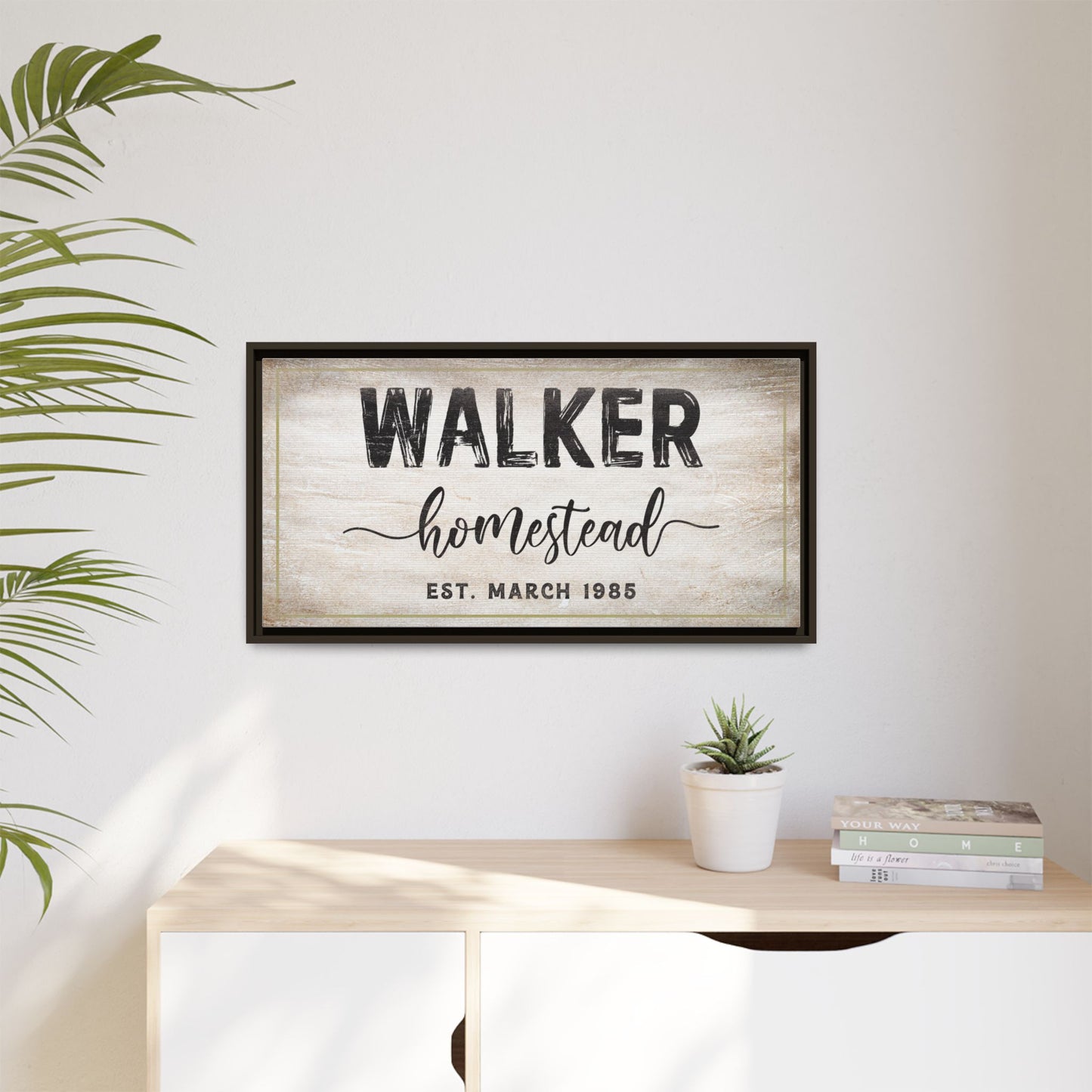 Personalized Homestead Sign | Custom Rustic Wooden Farmhouse Wall Art, Vintage Family Plaque, Customizable Homestead Est. Date, Farmhouse Kitchen & Garden Decor, Unique Gift for Farmers & Country Homes