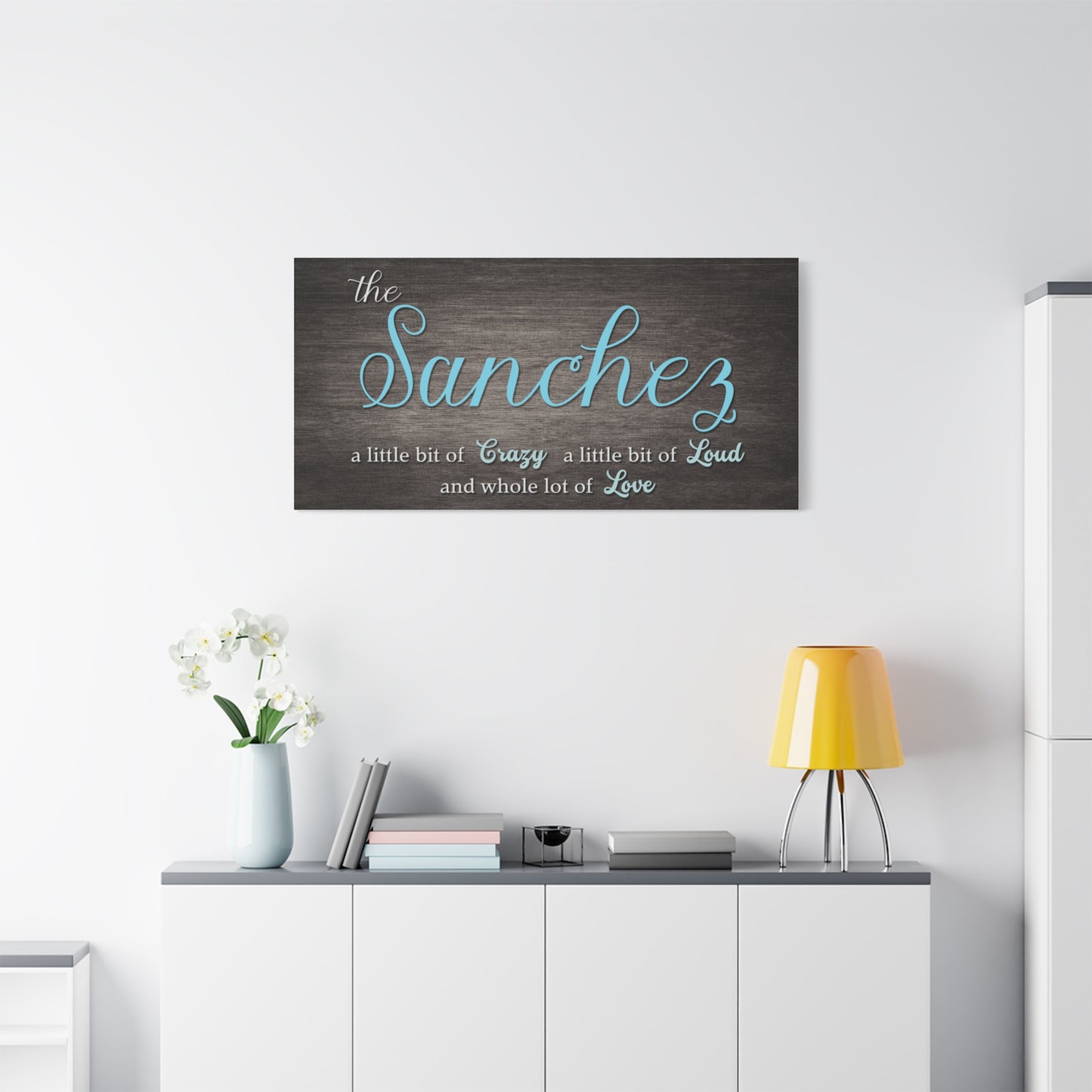 Custom Family Last Name Sign - Personalized Family Last Name Sign - Wall Decor for Farmhouse, Lake House, Beach House - Perfect Gift for Couples, Parents, Grandparents