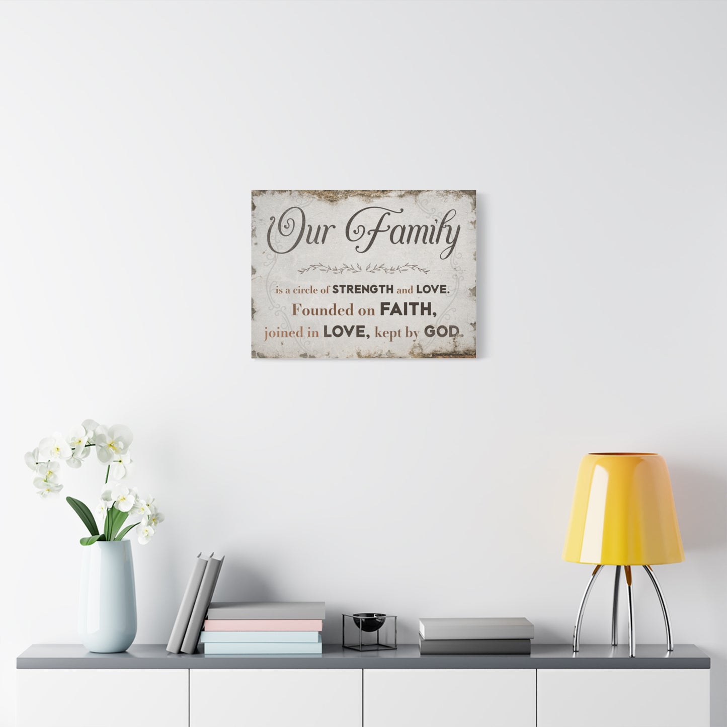 Personalized Home Quotes Signs - Custom Inspirational Quote for Home, Family, Teachers, Entryway & Classroom Decor, Farmhouse - Rustic Style Typography