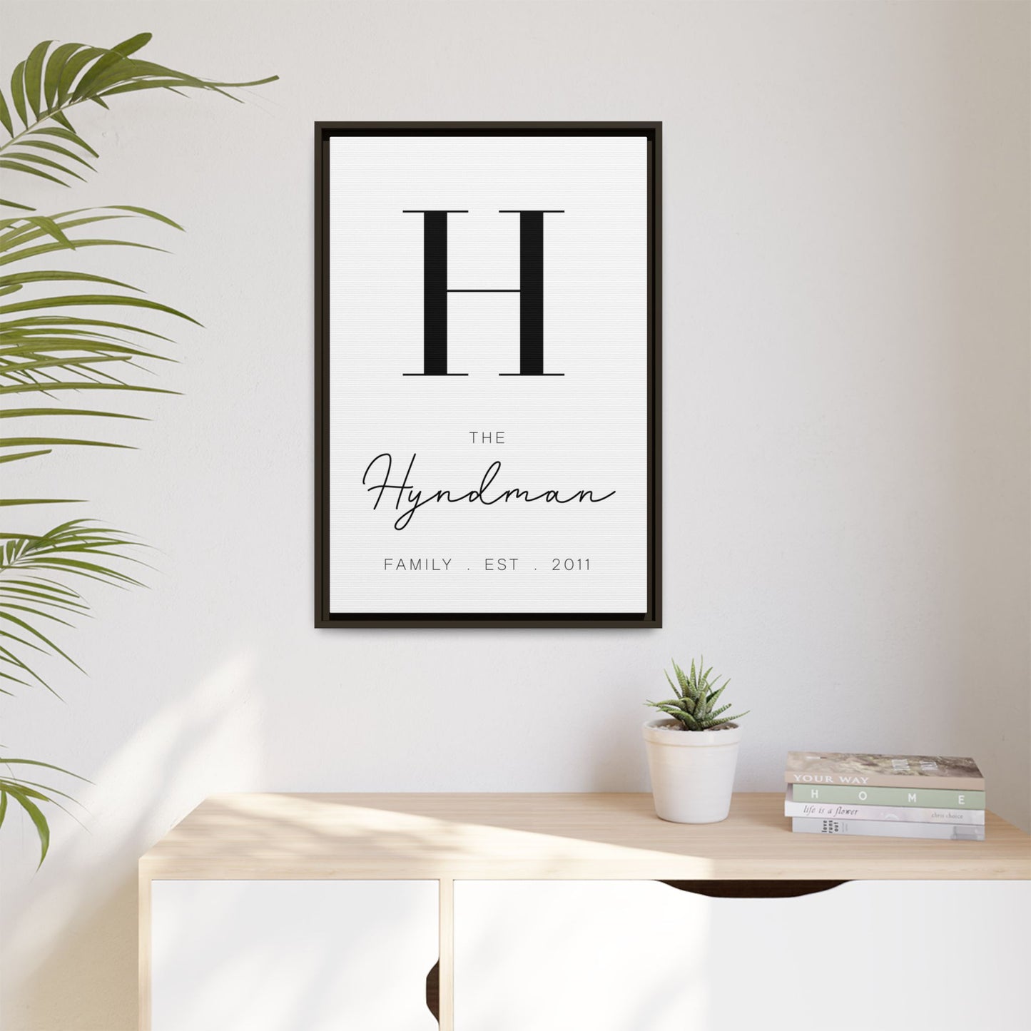 Personalized Monogram Art - Custom Wood Wall Art, Last Name Established Sign, Wedding & Anniversary Gift, Farmhouse Decor, Entryway & Foyer Sign, Layered Wood Cutout Letters