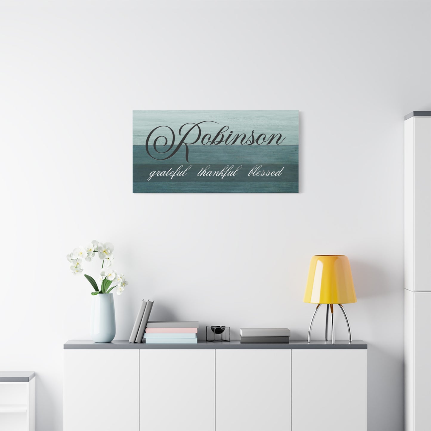 Personalized Family Last Name Signs - Custom Rustic Family Last Name Signs for Porch, Living Room, Kitchen, or Entryway