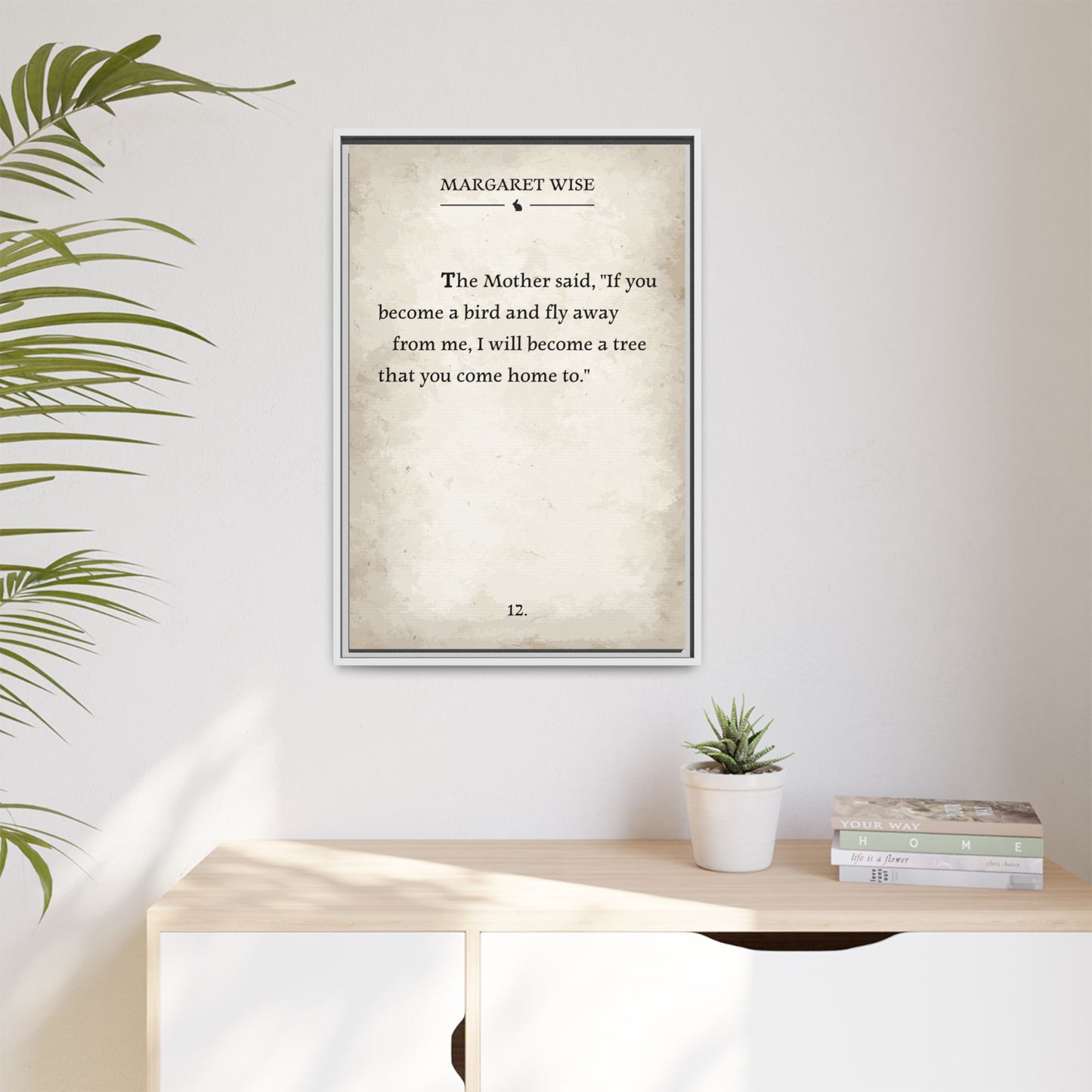 Personalized Home Quotes Signs - Custom Quote Sign, Family Quote Wall Art, Custom Home Decor, Nursery & Library Decor, Inspirational Quotes, Baby Shower Gifts, Modern Minimalist Decor