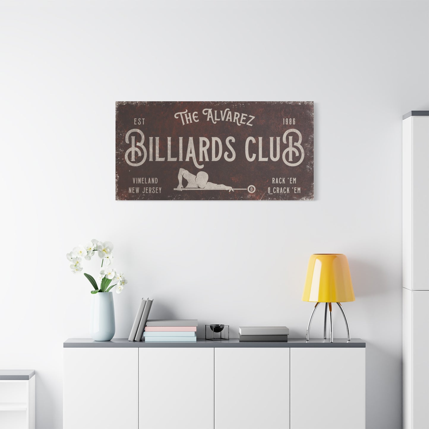 Custom Billiards Sign | Personalized Pool Room, Man Cave, Bar, and Game Room Decor | Quality Billiards Lounge Sign | Custom Father's Day Gift, Pub Sign, and Snooker Art