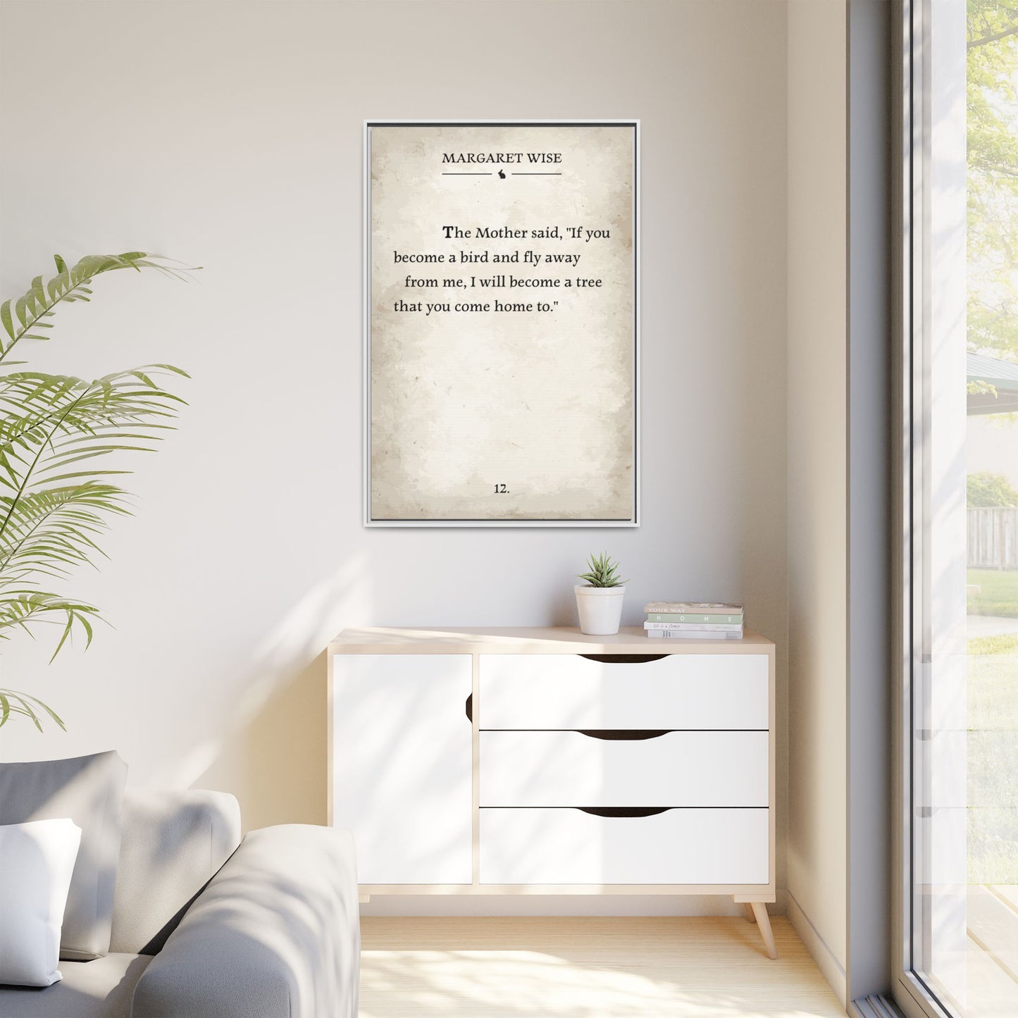 Personalized Home Quotes Signs - Custom Quote Sign, Family Quote Wall Art, Custom Home Decor, Nursery & Library Decor, Inspirational Quotes, Baby Shower Gifts, Modern Minimalist Decor
