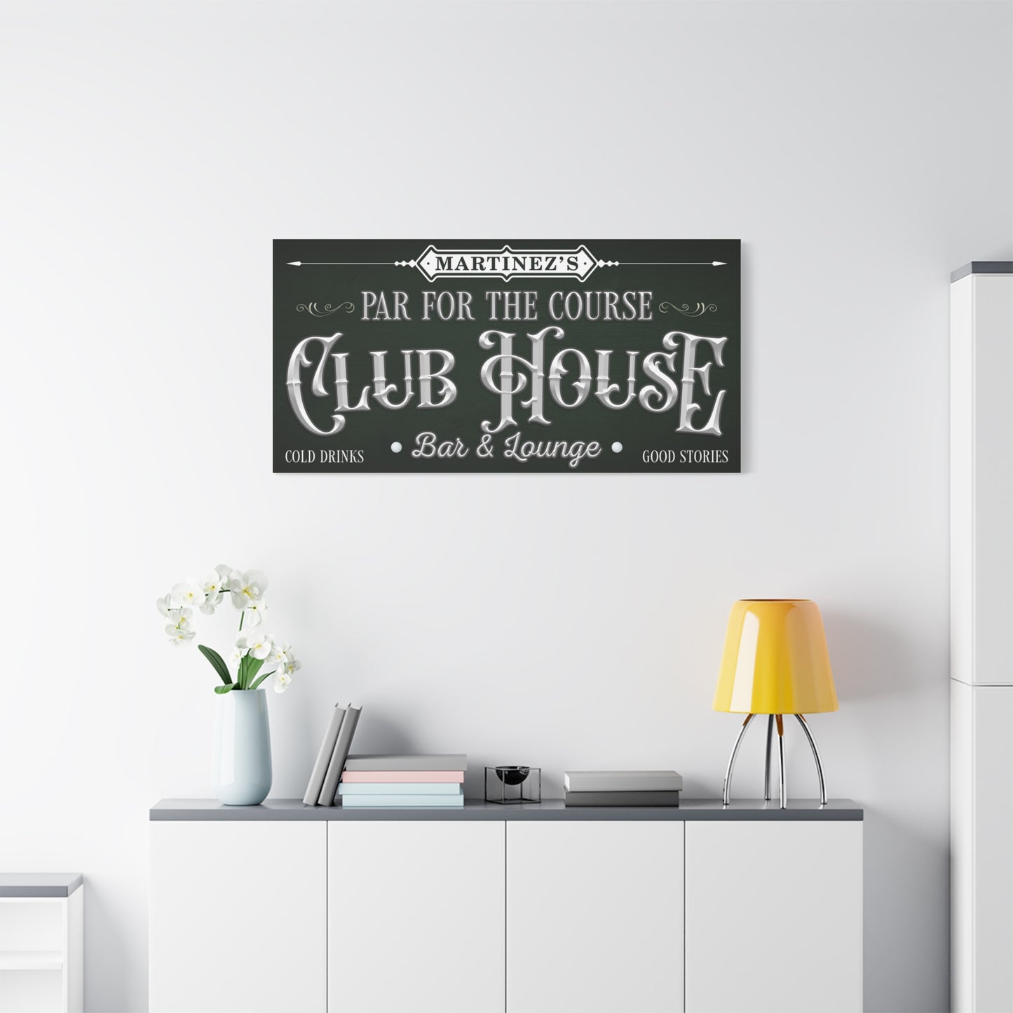 Personalized 19th Hole Signs | Custom Unique Golfing Decor | Clubhouse Signs for Golf Lovers | Perfect Outdoor & Indoor Golf Course Wall Art and Gifts