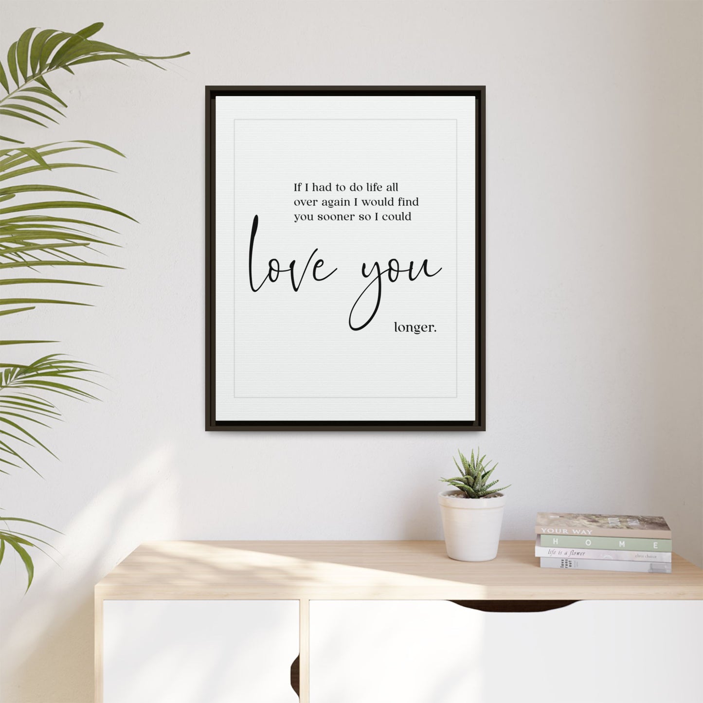 Personalized Bedroom Quote Wall Art - Custom Romantic Bedroom Quote Wall Art - Love Wall Art - Wedding & Newlywed Gift