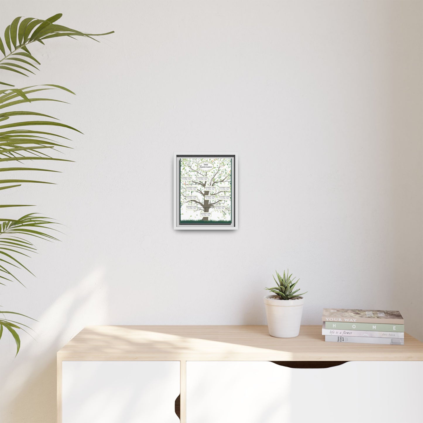 Personalized Family Tree Sign - Generation Family Tree Symbol - Custom Family Tree Chart for Large Families & Couples, Genealogy Tree Art Gift