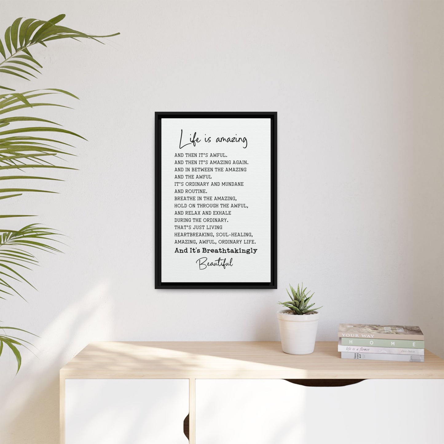 Personalized Home Quotes Signs - Custom Wooden Home Sign, Housewarming Gift, Rustic Chic Wall Decor, Family Name Sign, Nursery Sign, Customizable Quote Sign for Entryway & Living Room