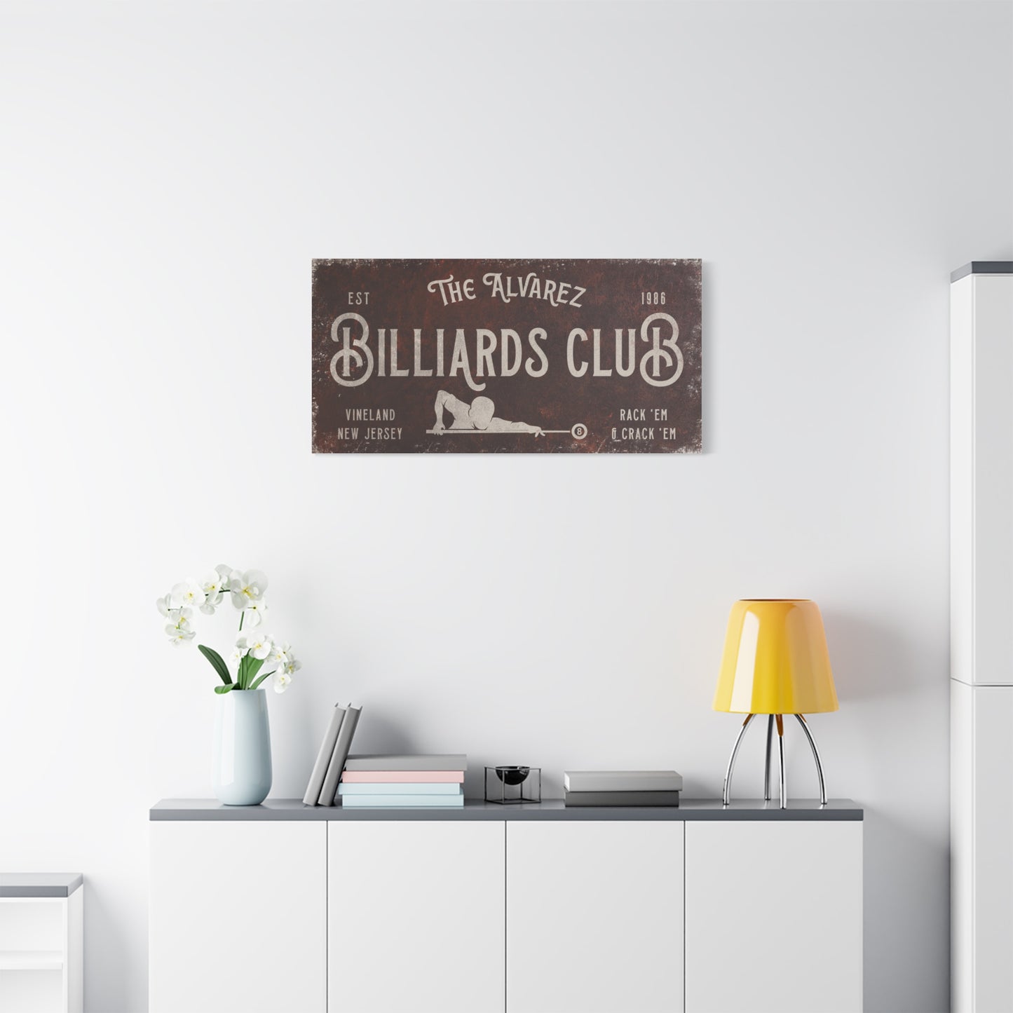Custom Billiards Sign | Personalized Pool Room, Man Cave, Bar, and Game Room Decor | Quality Billiards Lounge Sign | Custom Father's Day Gift, Pub Sign, and Snooker Art