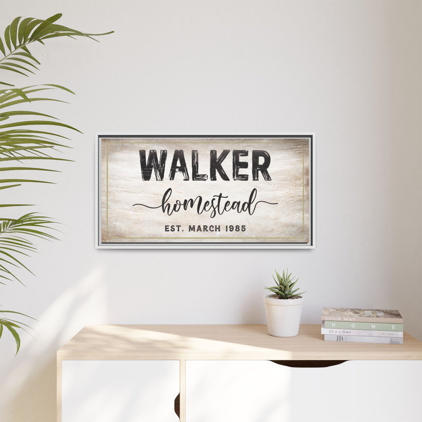 Personalized Homestead Sign | Custom Rustic Wooden Farmhouse Wall Art, Vintage Family Plaque, Customizable Homestead Est. Date, Farmhouse Kitchen & Garden Decor, Unique Gift for Farmers & Country Homes