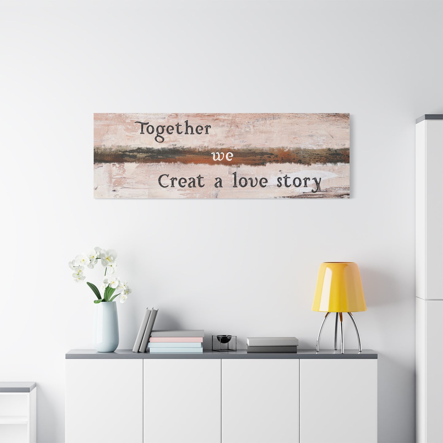 Personalized Master Bedroom Signs - Custom Romantic Rustic Framed Canvas Wall Art for Master Bedroom - Wedding & Anniversary Gift, Over Bed Decor for Spring Home & Farmhouse Bedroom