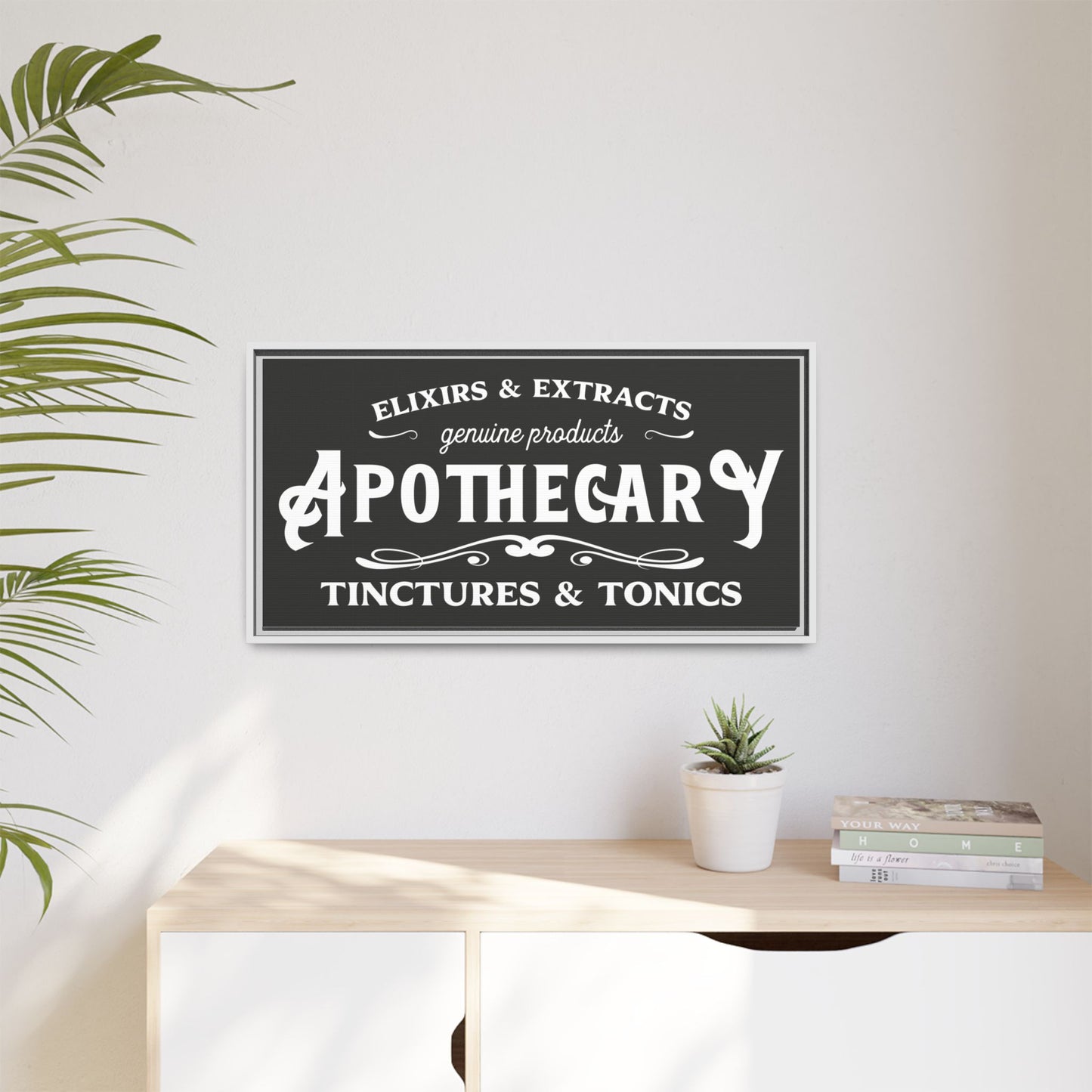 Vintage Halloween Apothecary Sign | Personalized Witch Decor, Elixirs & Tonics Wall Art, Farmhouse Halloween & Apothecary Cabinet Sign, Rustic Medicine Cabinet Sign, Halloween Home Decor, Gift for Witches & Apothecary Enthusiasts