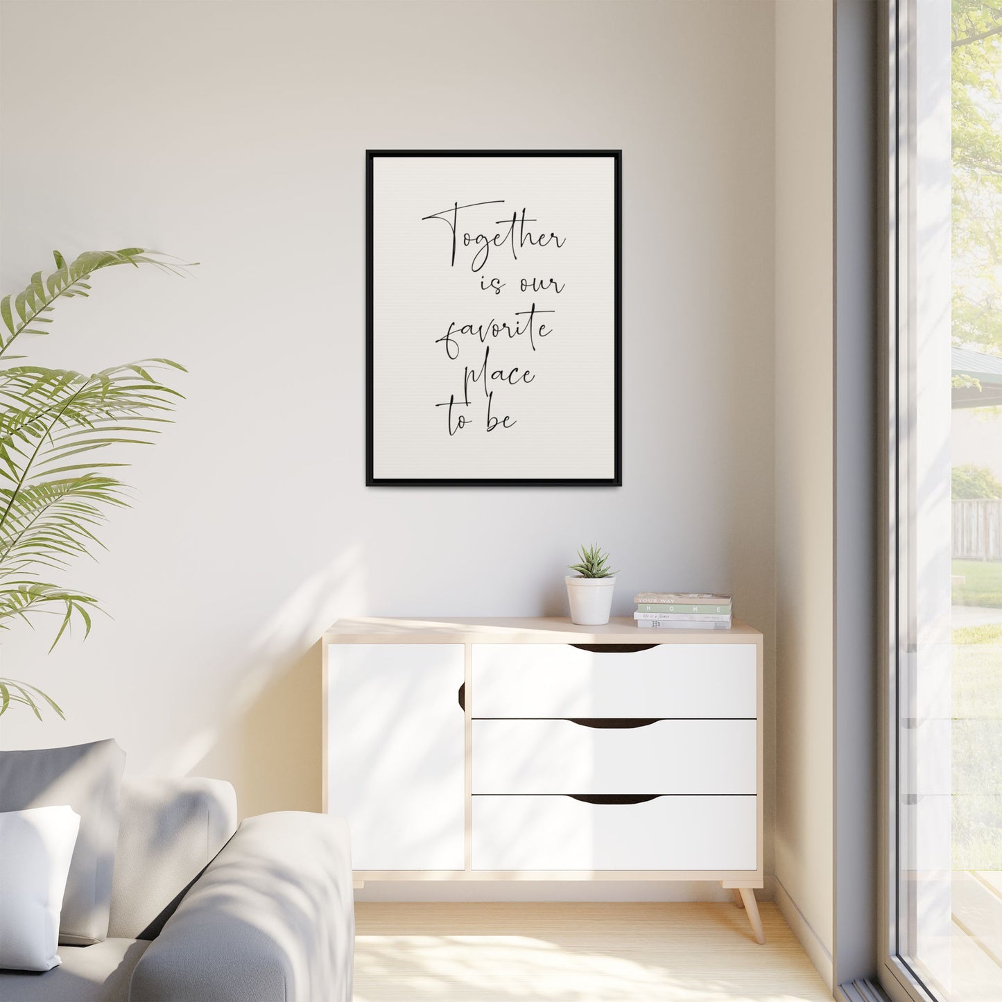 Personalized Bedroom Quote Wall Art - Custom Bedroom Quote Wall Art - Wall Décor for Bedroom - Inspirational, Famous Quote for Bedroom Wall Decor