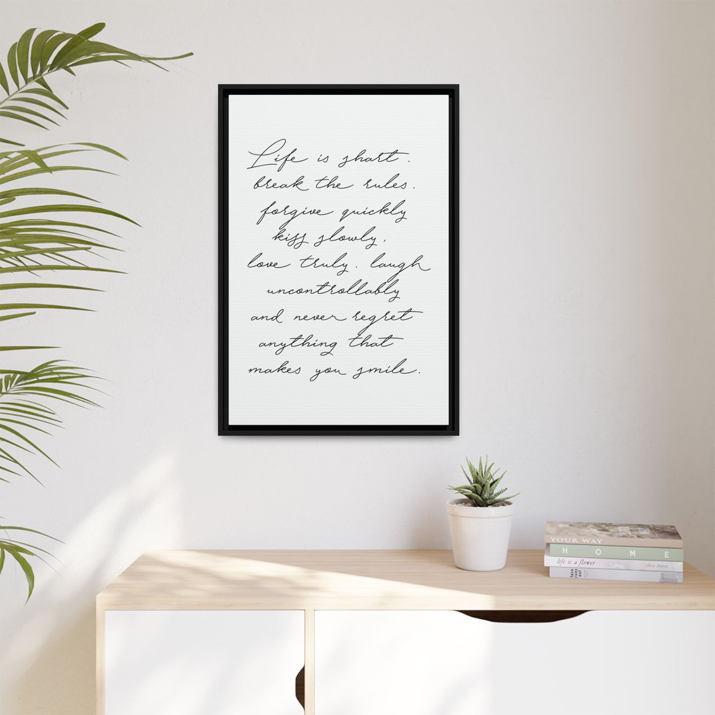 Personalized Bedroom Quote Wall Art | Custom Inspirational & Encouraging Sign for Modern Farmhouse | Minimalist Country Wall Art | Motivational Quotes & Daily Affirmations