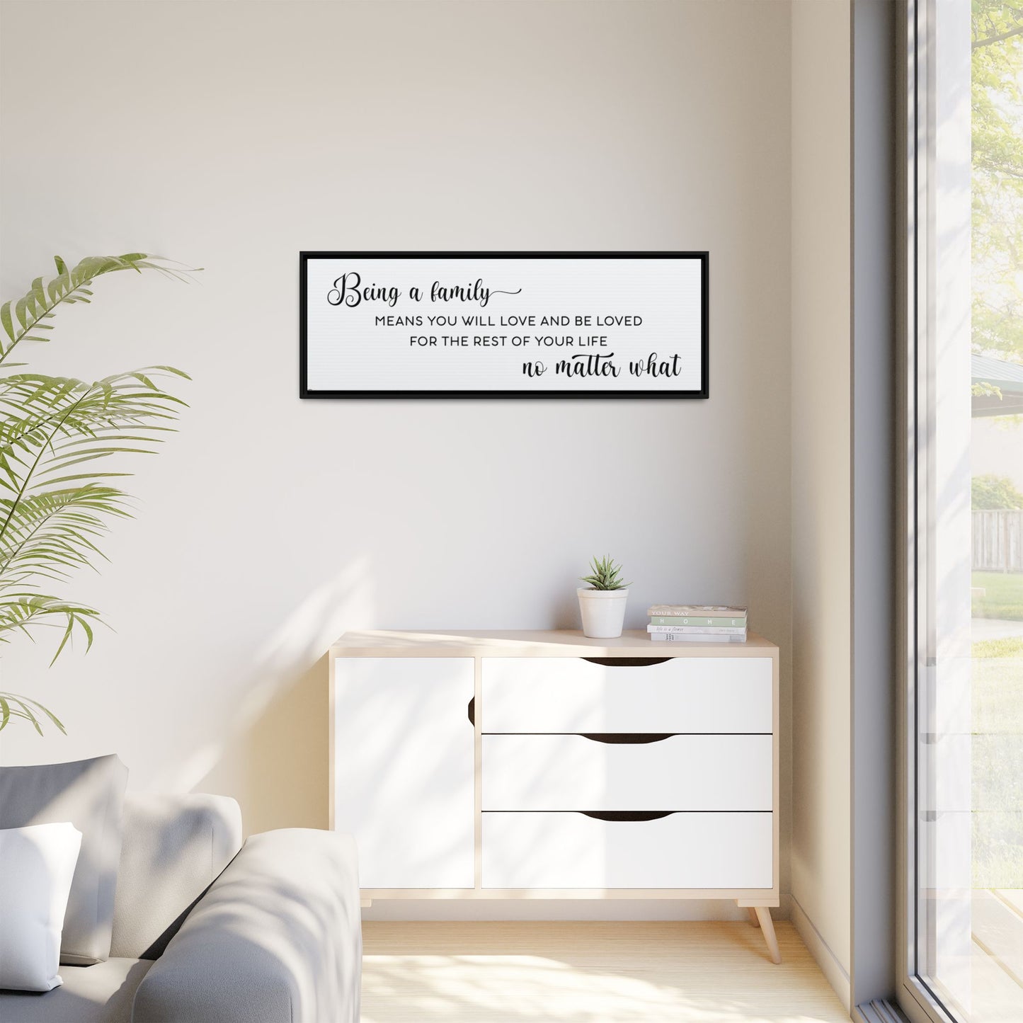 Personalized Anniversary Signs - Editable Custom Wedding & Anniversary Gifts, Modern Minimalist Family Name Plaque, Family Quote Wall Art, Rustic Wood Sign for Home, Anniversary Photo Welcome Sign