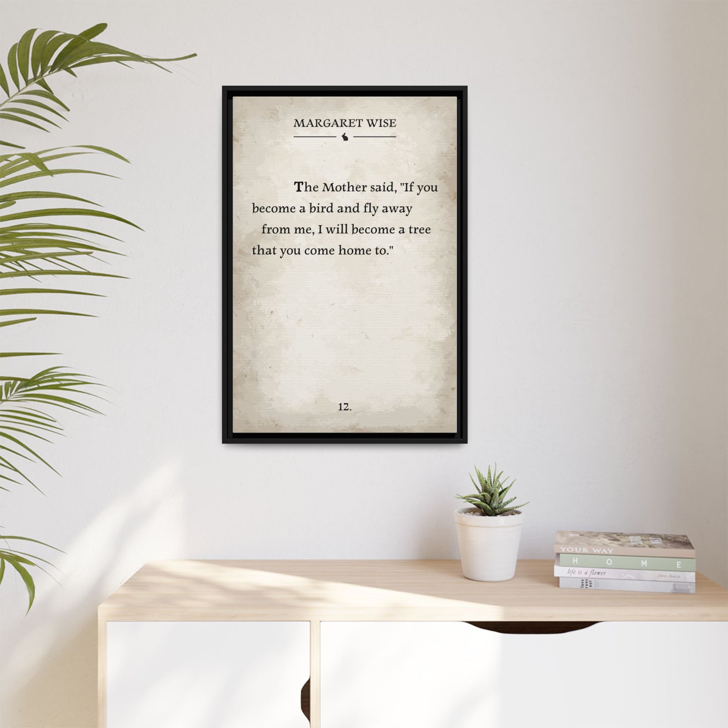 Personalized Home Quotes Signs - Custom Quote Sign, Family Quote Wall Art, Custom Home Decor, Nursery & Library Decor, Inspirational Quotes, Baby Shower Gifts, Modern Minimalist Decor