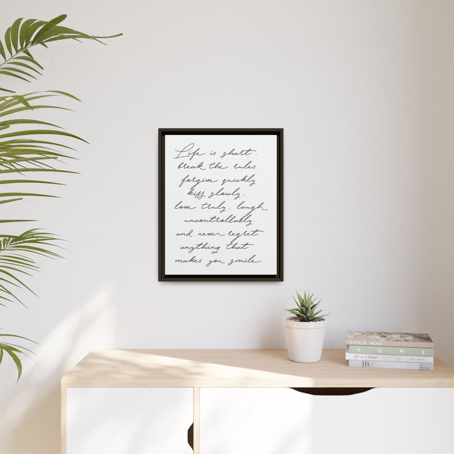 Personalized Bedroom Quote Wall Art | Custom Inspirational & Encouraging Sign for Modern Farmhouse | Minimalist Country Wall Art | Motivational Quotes & Daily Affirmations