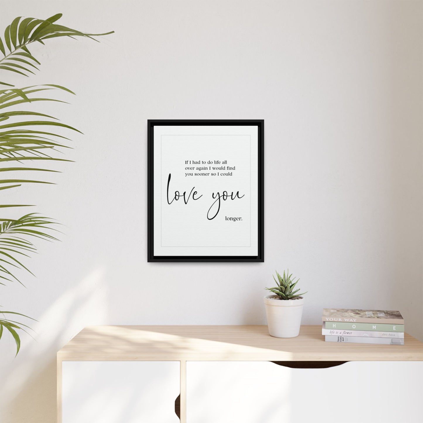 Personalized Bedroom Quote Wall Art - Custom Romantic Bedroom Quote Wall Art - Love Wall Art - Wedding & Newlywed Gift