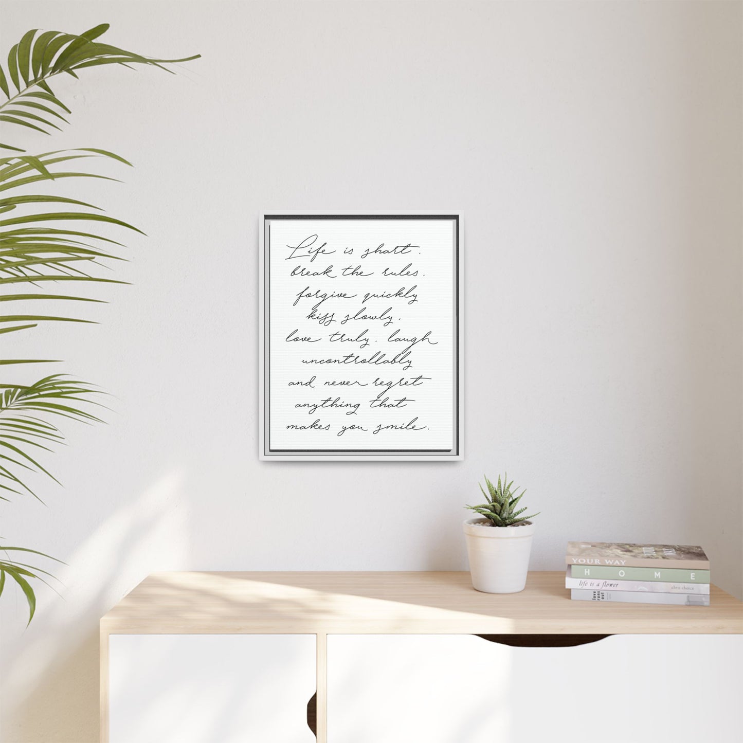Personalized Bedroom Quote Wall Art | Custom Inspirational & Encouraging Sign for Modern Farmhouse | Minimalist Country Wall Art | Motivational Quotes & Daily Affirmations