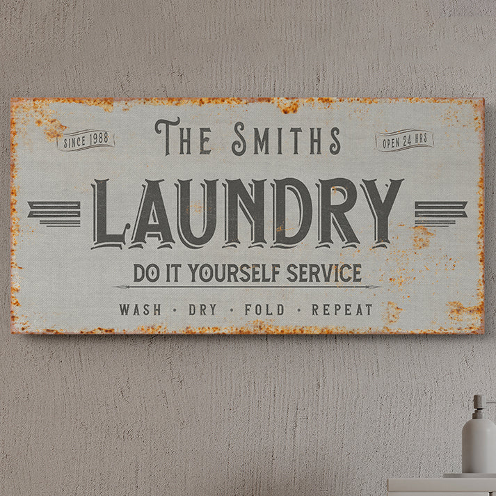 Custom Laundry Room Signs & Decor | Personalized Gifts, Wash Dry Fold Prints, Laundry Wall Art & Home Decor for a Stylish and Organized Washing Space