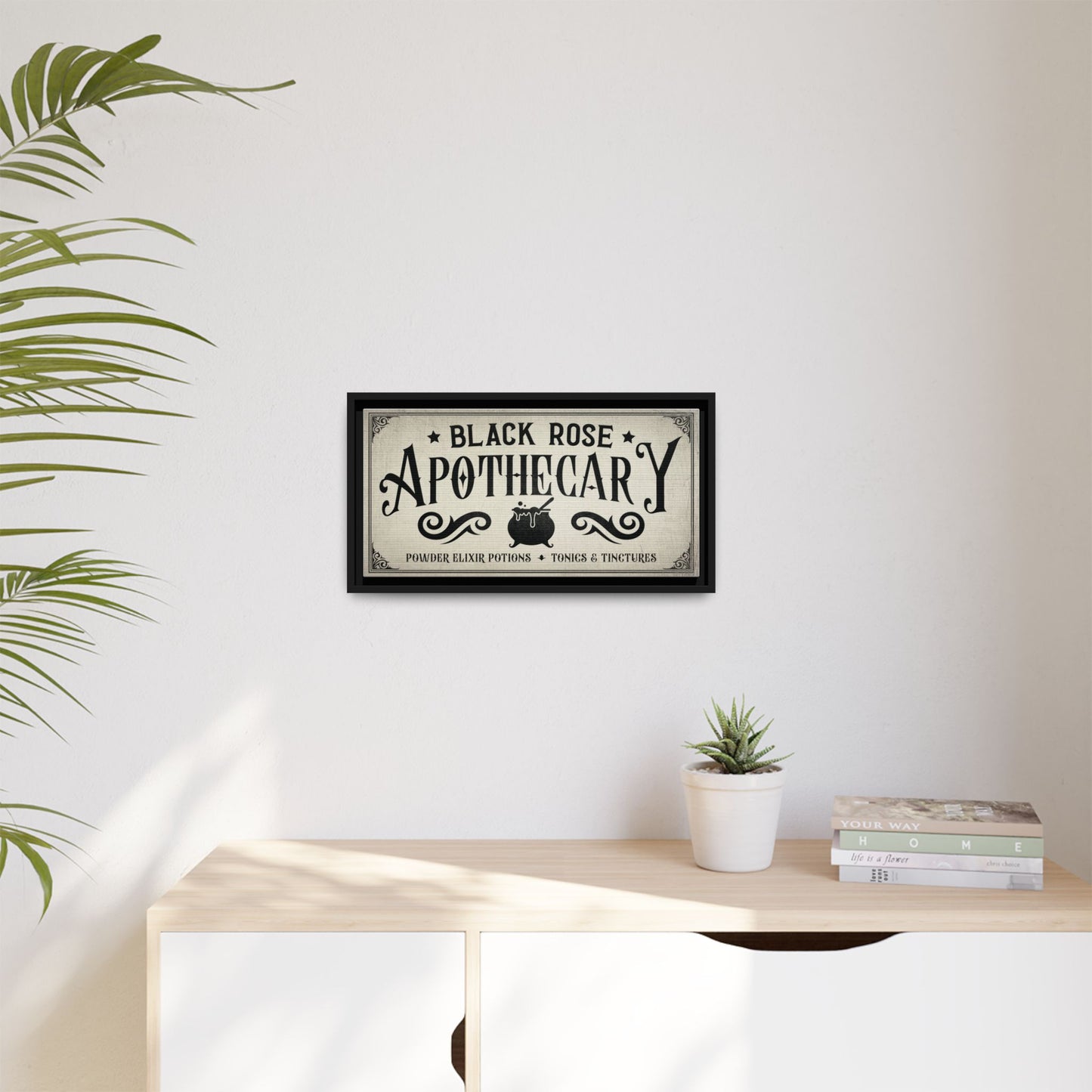 Personalized Apothecary Sign | Witchy Decor, Vintage Halloween Sign, Potions Graphic, Wiccan Gift, Apothecary Cabinet Art, Witchcraft Wall Art, Dark Academia Decor