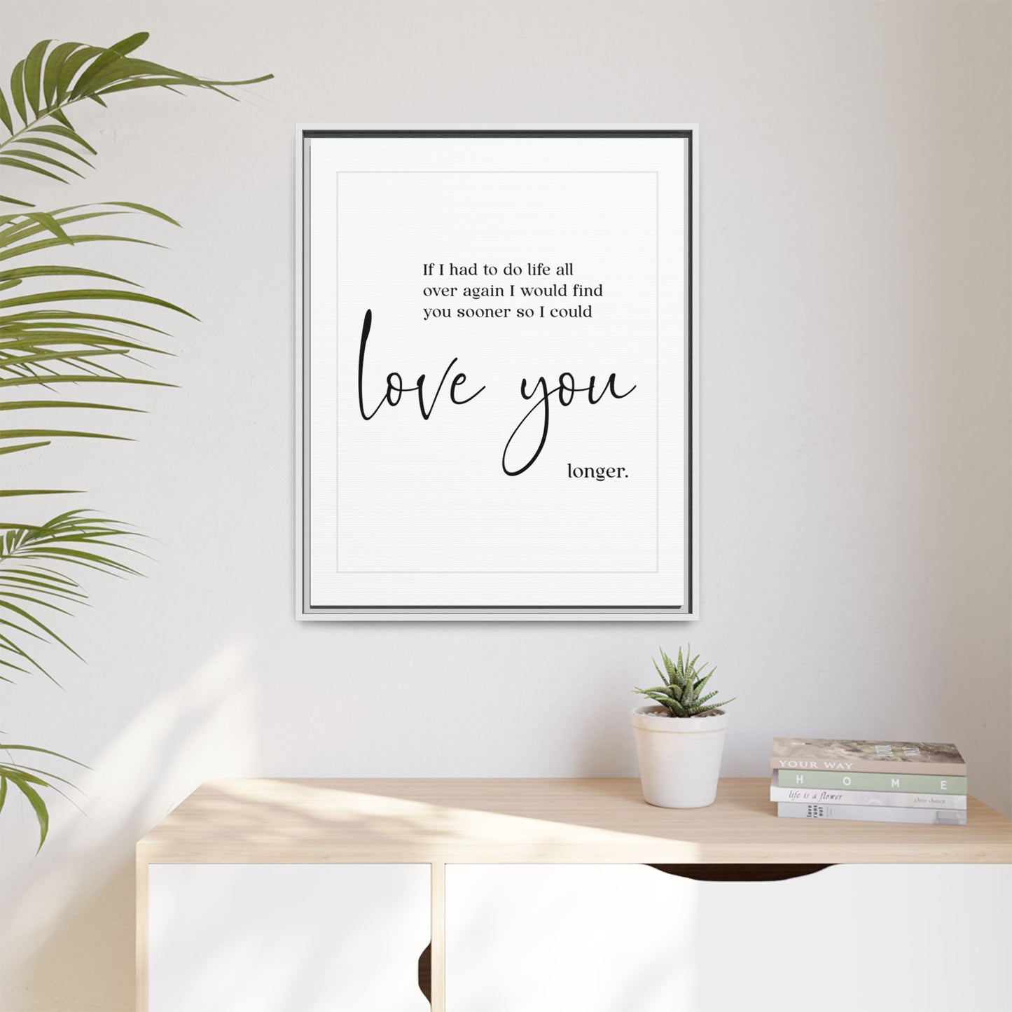 Personalized Bedroom Quote Wall Art - Custom Romantic Bedroom Quote Wall Art - Love Wall Art - Wedding & Newlywed Gift