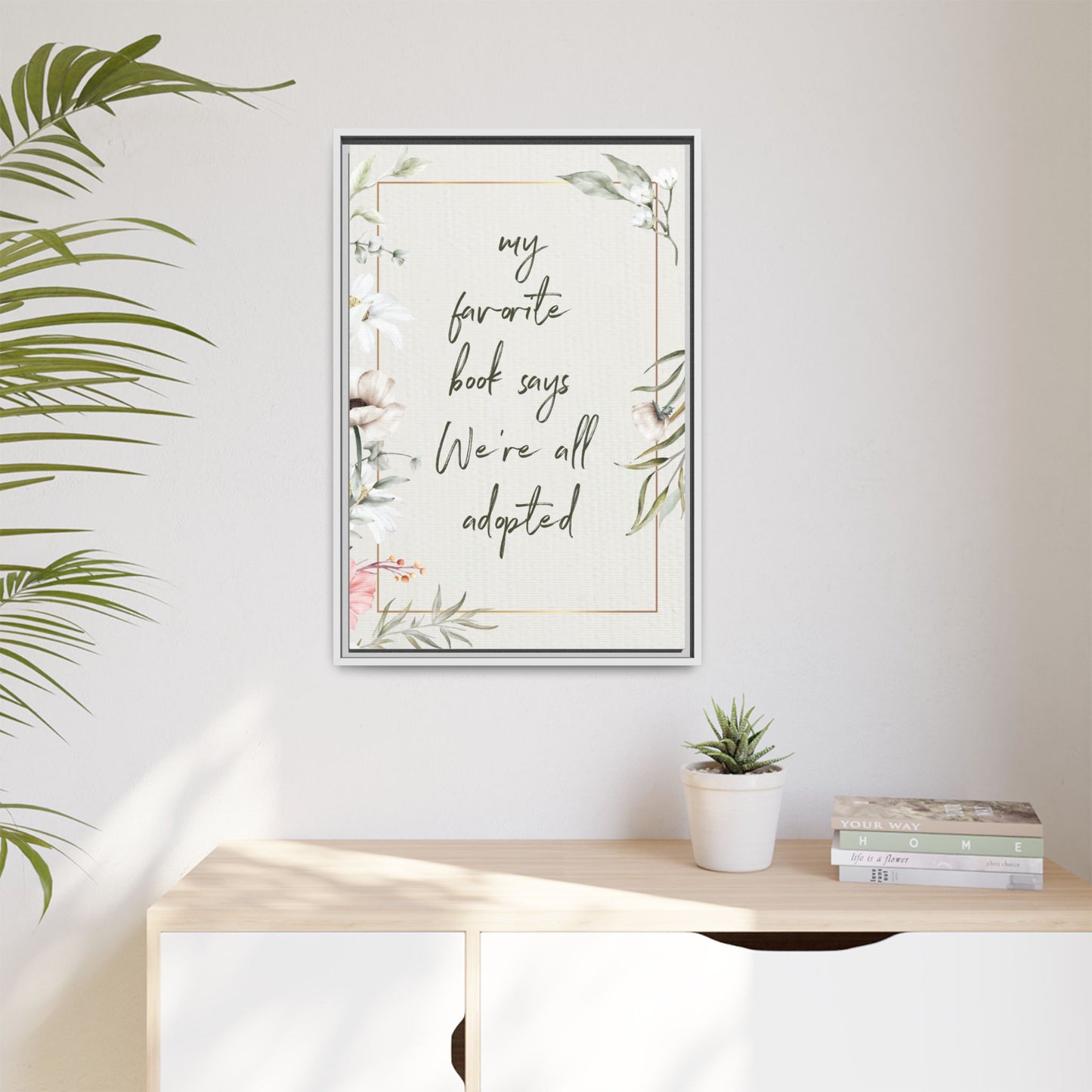 Personalized Adoption Day Sign – Custom Adoption Announcement Wall Art, Foster to Adopt Gift, Nursery Decor, Baby Shower Present, Pet or Child Adoption Celebration