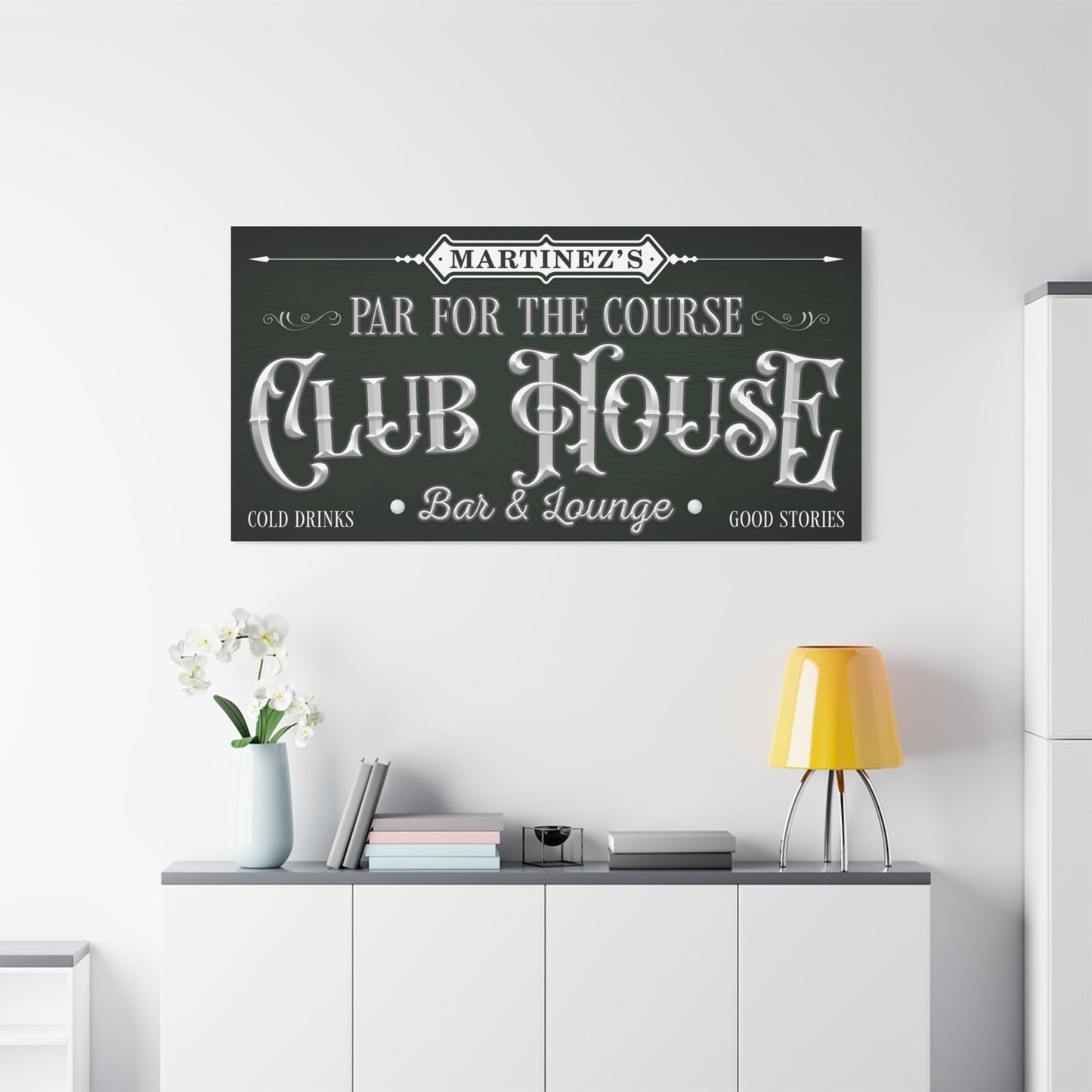 Personalized 19th Hole Signs | Custom Unique Golfing Decor | Clubhouse Signs for Golf Lovers | Perfect Outdoor & Indoor Golf Course Wall Art and Gifts