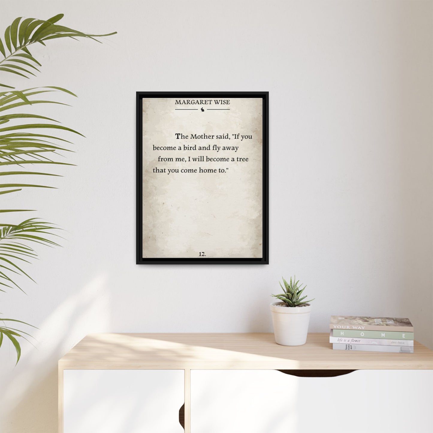 Personalized Home Quotes Signs - Custom Quote Sign, Family Quote Wall Art, Custom Home Decor, Nursery & Library Decor, Inspirational Quotes, Baby Shower Gifts, Modern Minimalist Decor