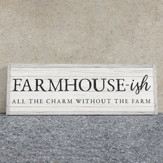 Customizable Farmhouse Signs, Farmhouse Wall Hangings & Wooden Wall Art for Farmhouse Living Room, Above Bed, Bathroom, Porch, Laundry Room