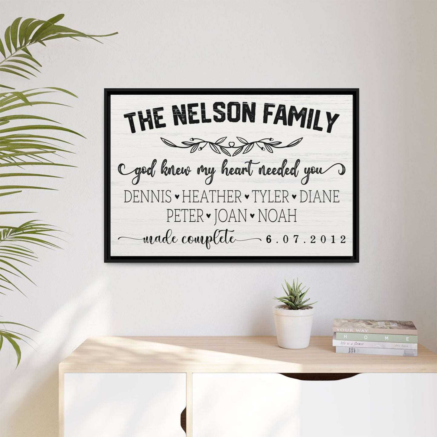 Personalized Adoption Day Sign - Custom Newly Adopted Child Wall Art - Adoption Keepsake Décor - Family Adoption Gift for Gotcha Day