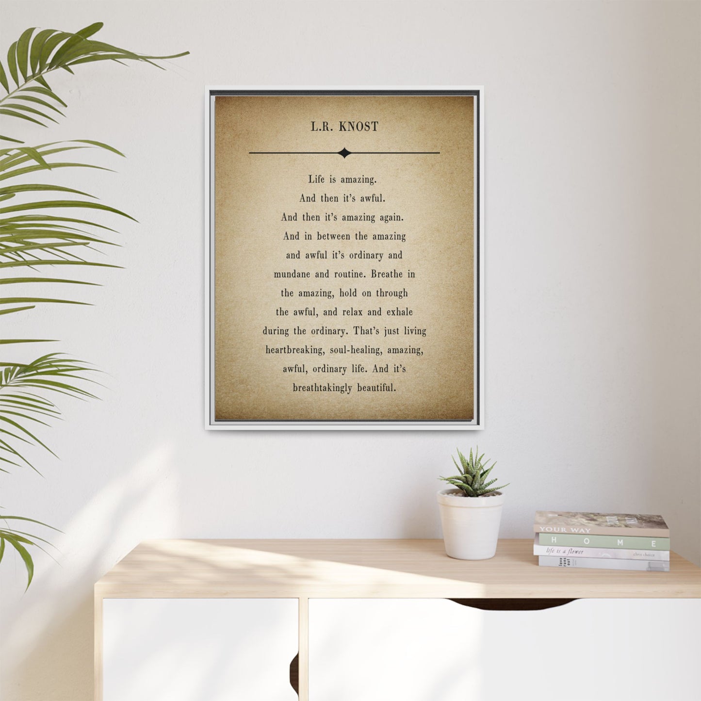 Personalized Bedroom Quote Wall Art - Custom Inspirational Wood Sign - Rustic Pine Wood Frameed Home & Living Decor - Bedroom Wall Art Signs With Quotes