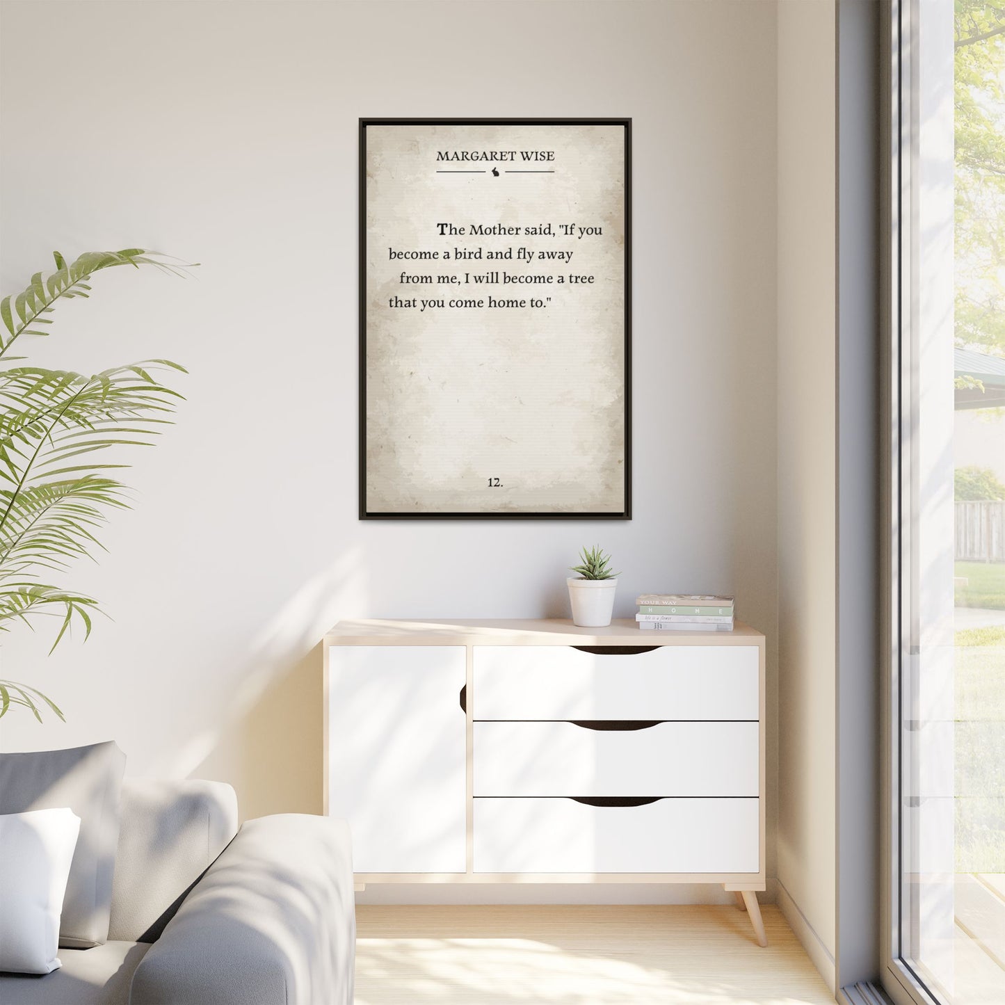 Personalized Home Quotes Signs - Custom Quote Sign, Family Quote Wall Art, Custom Home Decor, Nursery & Library Decor, Inspirational Quotes, Baby Shower Gifts, Modern Minimalist Decor