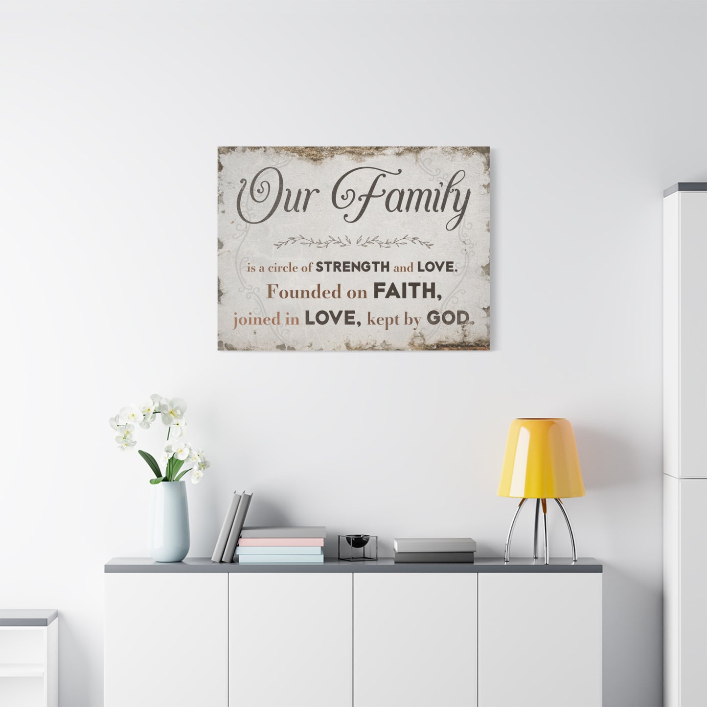 Personalized Home Quotes Signs - Custom Inspirational Quote for Home, Family, Teachers, Entryway & Classroom Decor, Farmhouse - Rustic Style Typography