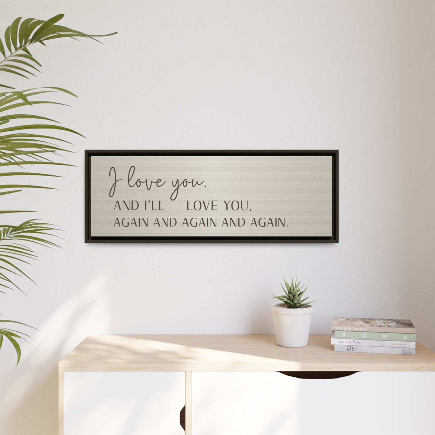 Custom Bedroom Quote Wall Art | Personalized Motivational Bedroom Wall Quote | Vintage Style Inspirational & Literary Wall Art | Gift for Birthday