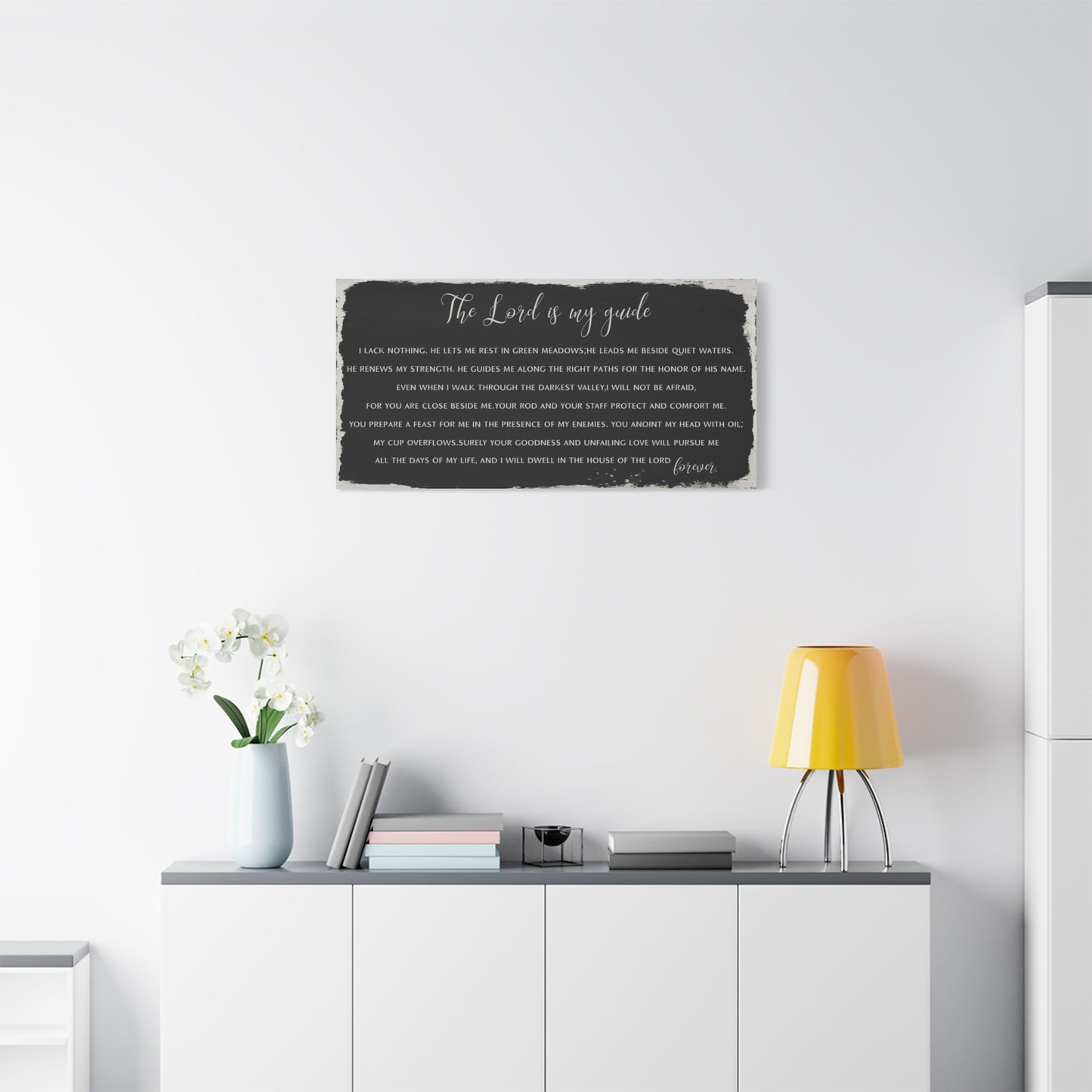 Custom Bedroom Quote Wall Art - Personalized Inspirational & Motivational Canvas Prints for Living Room, Farmhouse, Lake House, Beach House, Man Cave, Nursery Room