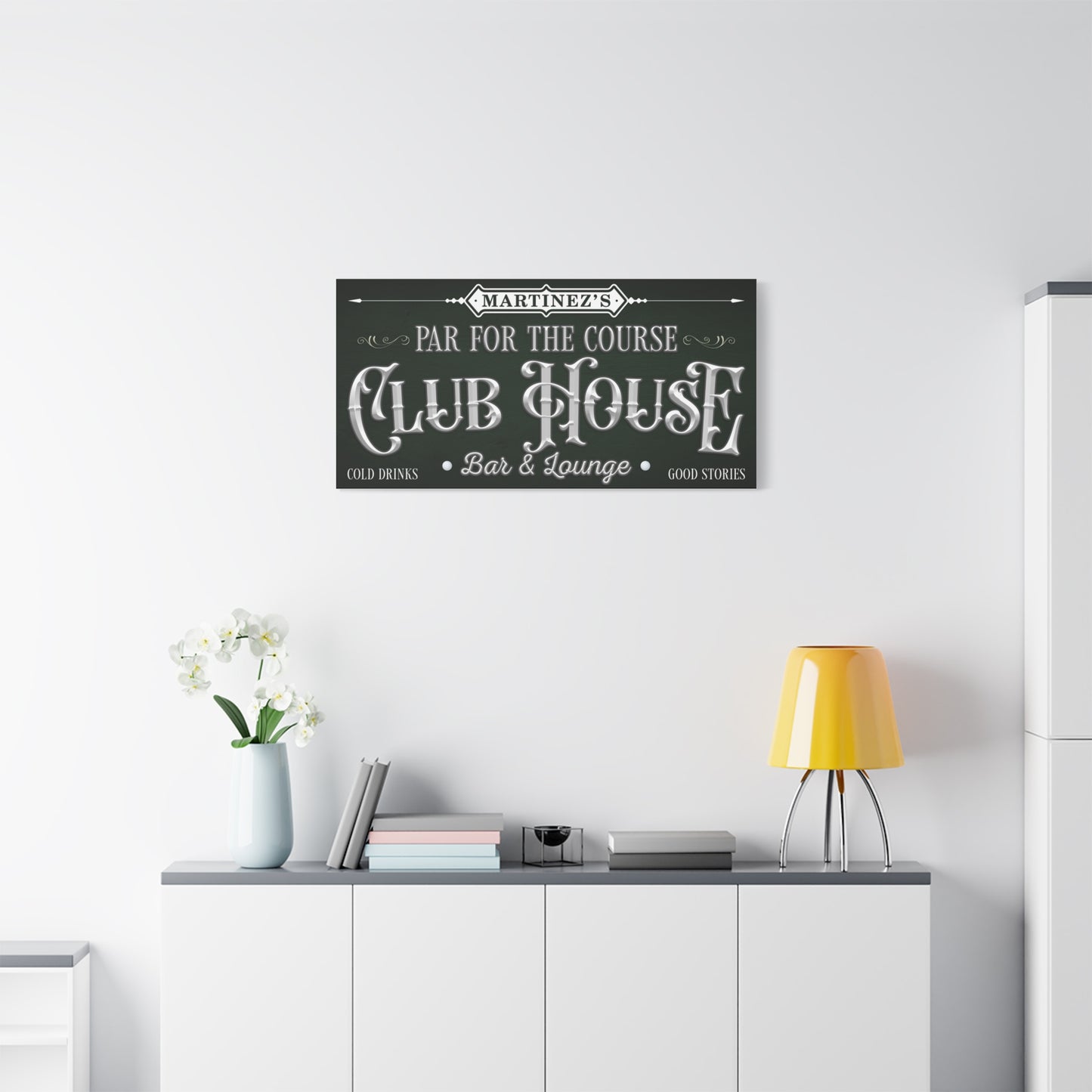 Personalized 19th Hole Signs | Custom Unique Golfing Decor | Clubhouse Signs for Golf Lovers | Perfect Outdoor & Indoor Golf Course Wall Art and Gifts