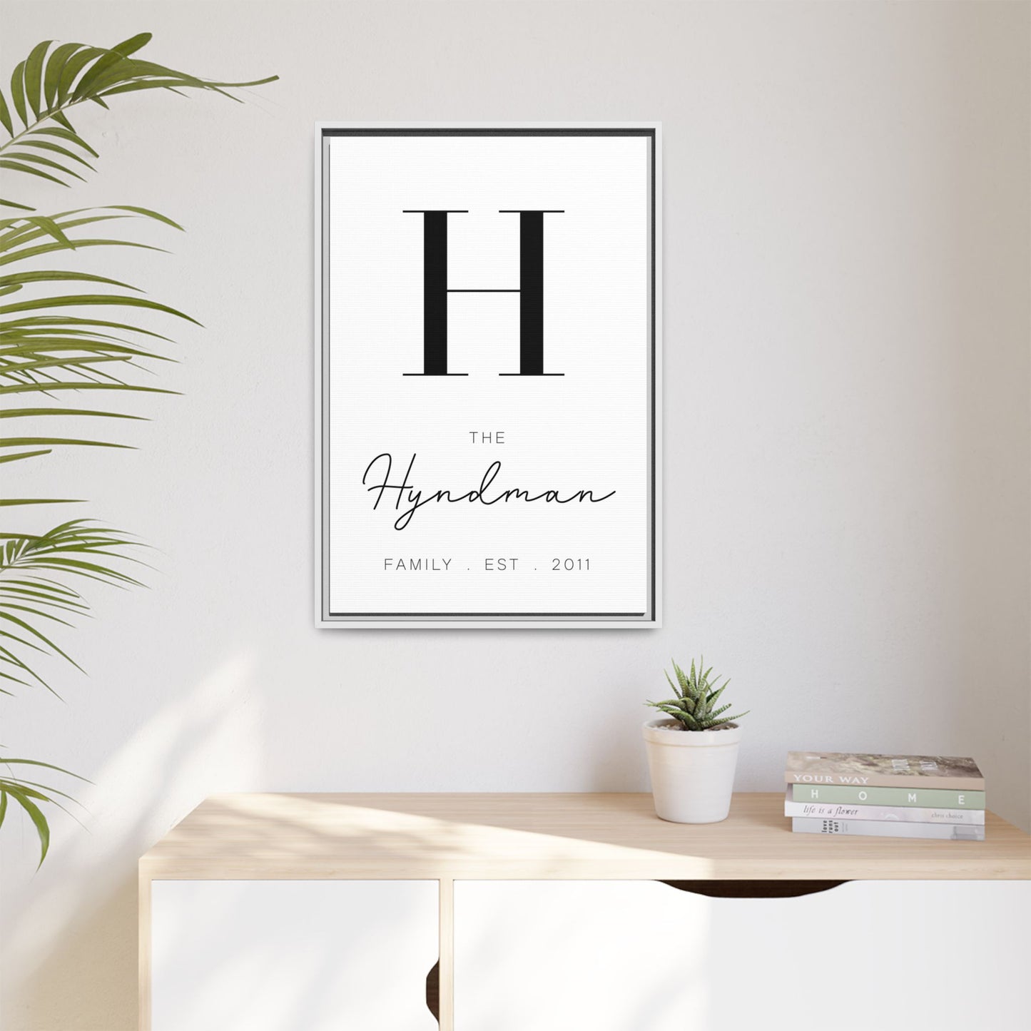 Personalized Monogram Art - Custom Wood Wall Art, Last Name Established Sign, Wedding & Anniversary Gift, Farmhouse Decor, Entryway & Foyer Sign, Layered Wood Cutout Letters