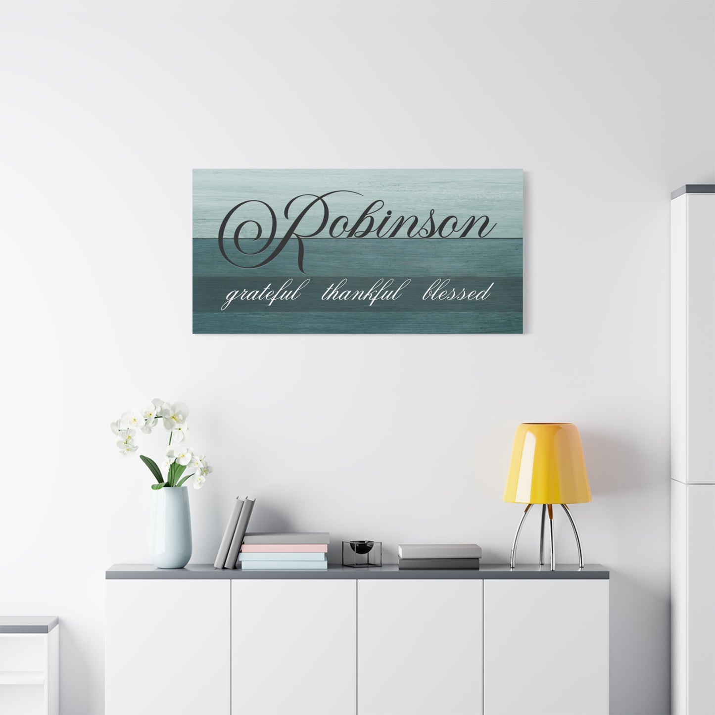 Personalized Family Last Name Signs - Custom Rustic Family Last Name Signs for Porch, Living Room, Kitchen, or Entryway