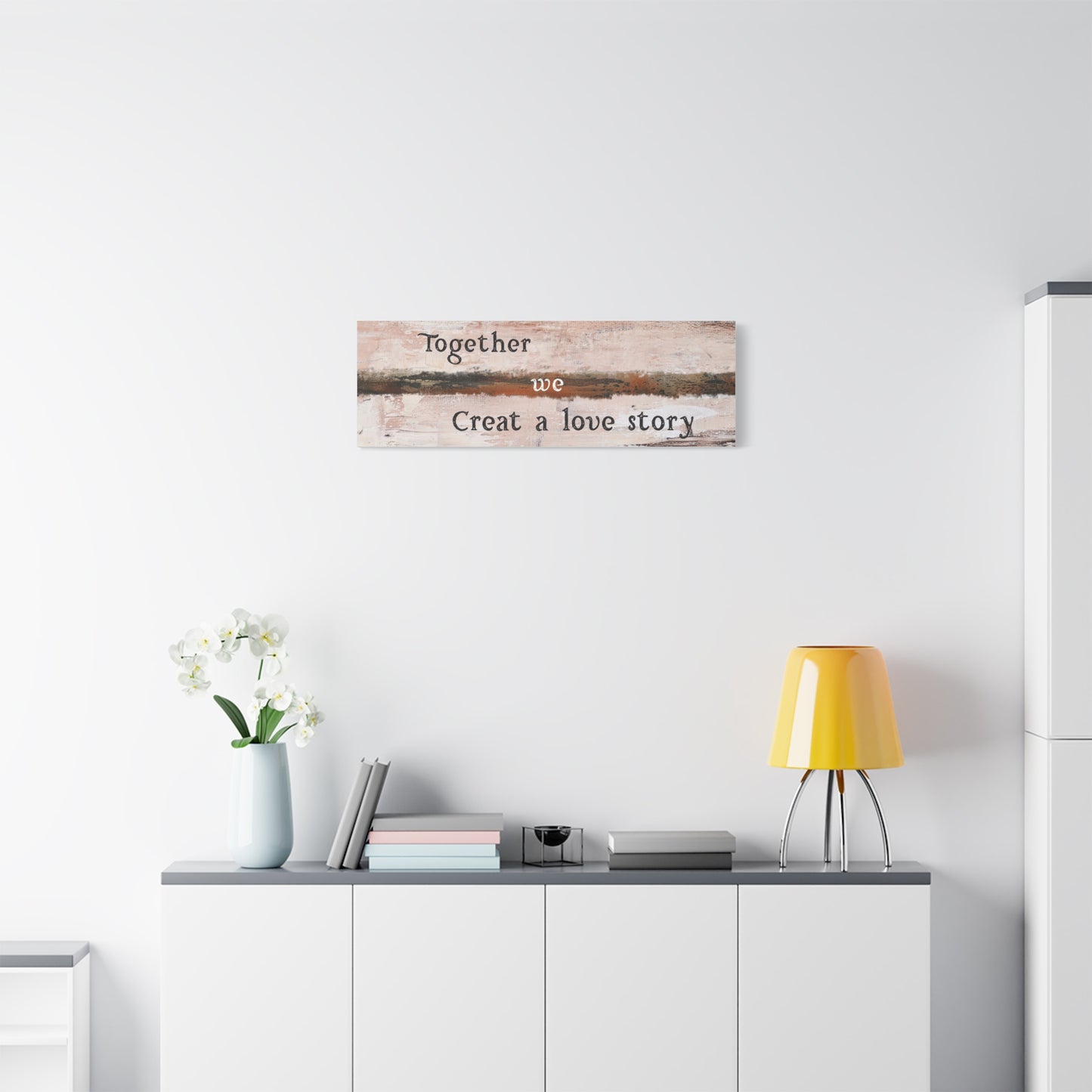 Personalized Master Bedroom Signs - Custom Romantic Rustic Framed Canvas Wall Art for Master Bedroom - Wedding & Anniversary Gift, Over Bed Decor for Spring Home & Farmhouse Bedroom