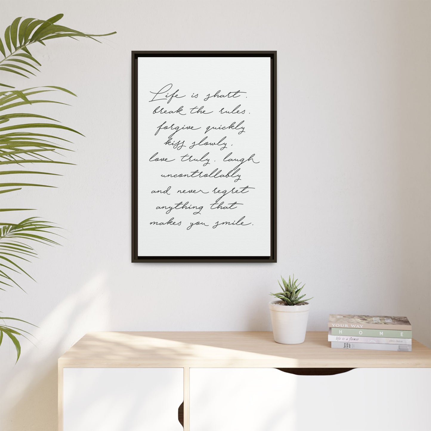Personalized Bedroom Quote Wall Art | Custom Inspirational & Encouraging Sign for Modern Farmhouse | Minimalist Country Wall Art | Motivational Quotes & Daily Affirmations