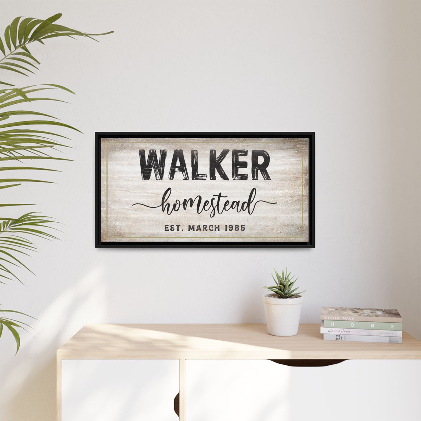 Personalized Homestead Sign | Custom Rustic Wooden Farmhouse Wall Art, Vintage Family Plaque, Customizable Homestead Est. Date, Farmhouse Kitchen & Garden Decor, Unique Gift for Farmers & Country Homes