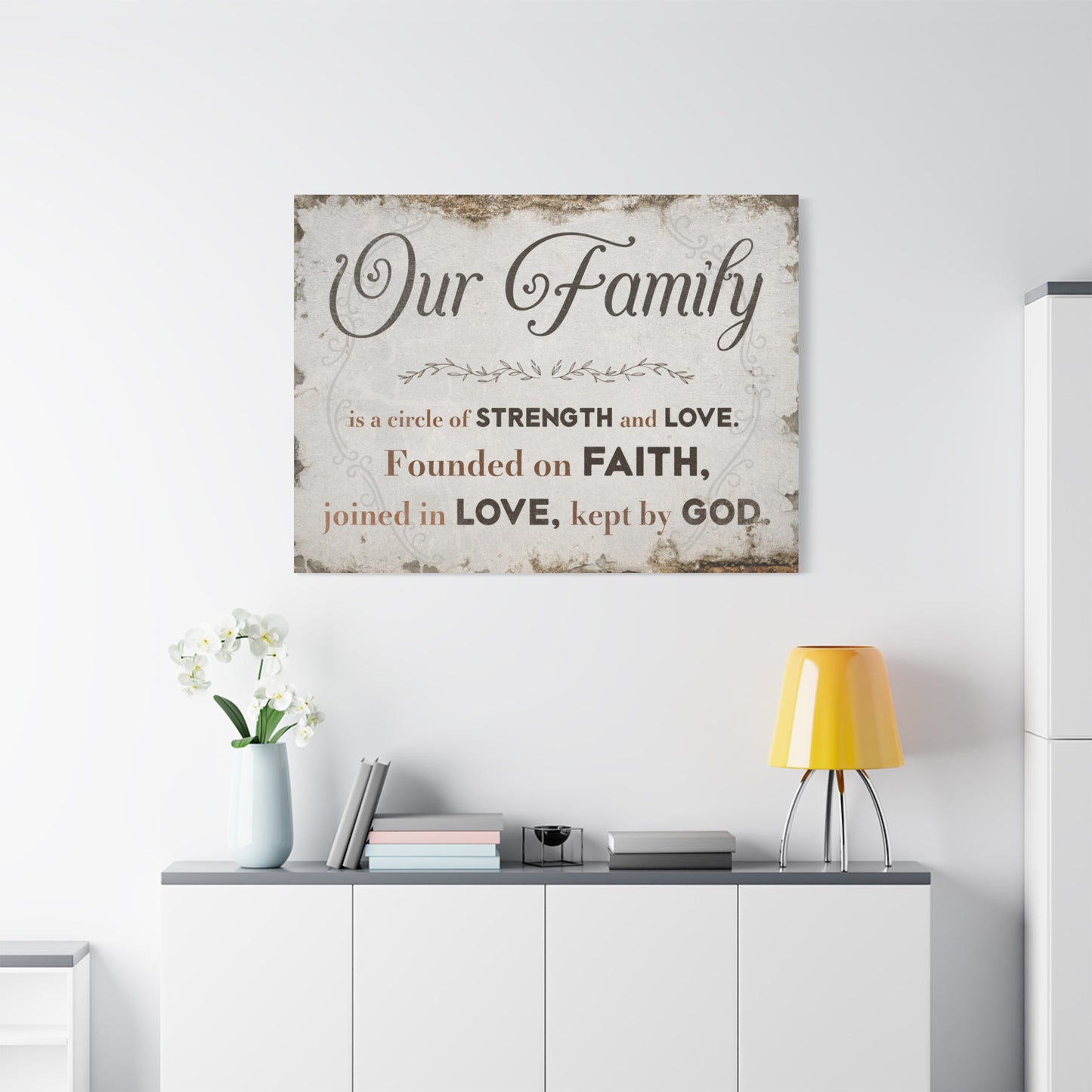 Personalized Home Quotes Signs - Custom Inspirational Quote for Home, Family, Teachers, Entryway & Classroom Decor, Farmhouse - Rustic Style Typography