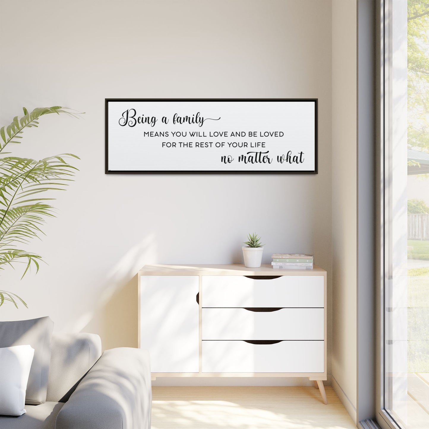 Personalized Anniversary Signs - Editable Custom Wedding & Anniversary Gifts, Modern Minimalist Family Name Plaque, Family Quote Wall Art, Rustic Wood Sign for Home, Anniversary Photo Welcome Sign