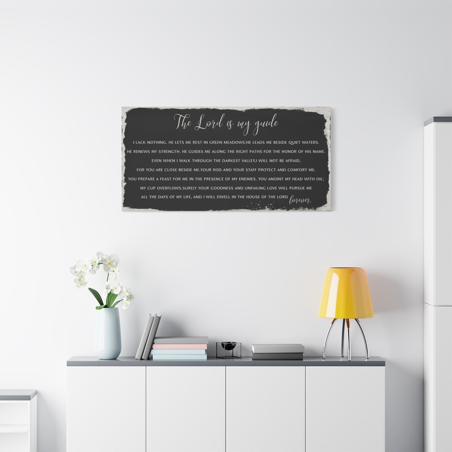 Custom Bedroom Quote Wall Art - Personalized Inspirational & Motivational Canvas Prints for Living Room, Farmhouse, Lake House, Beach House, Man Cave, Nursery Room