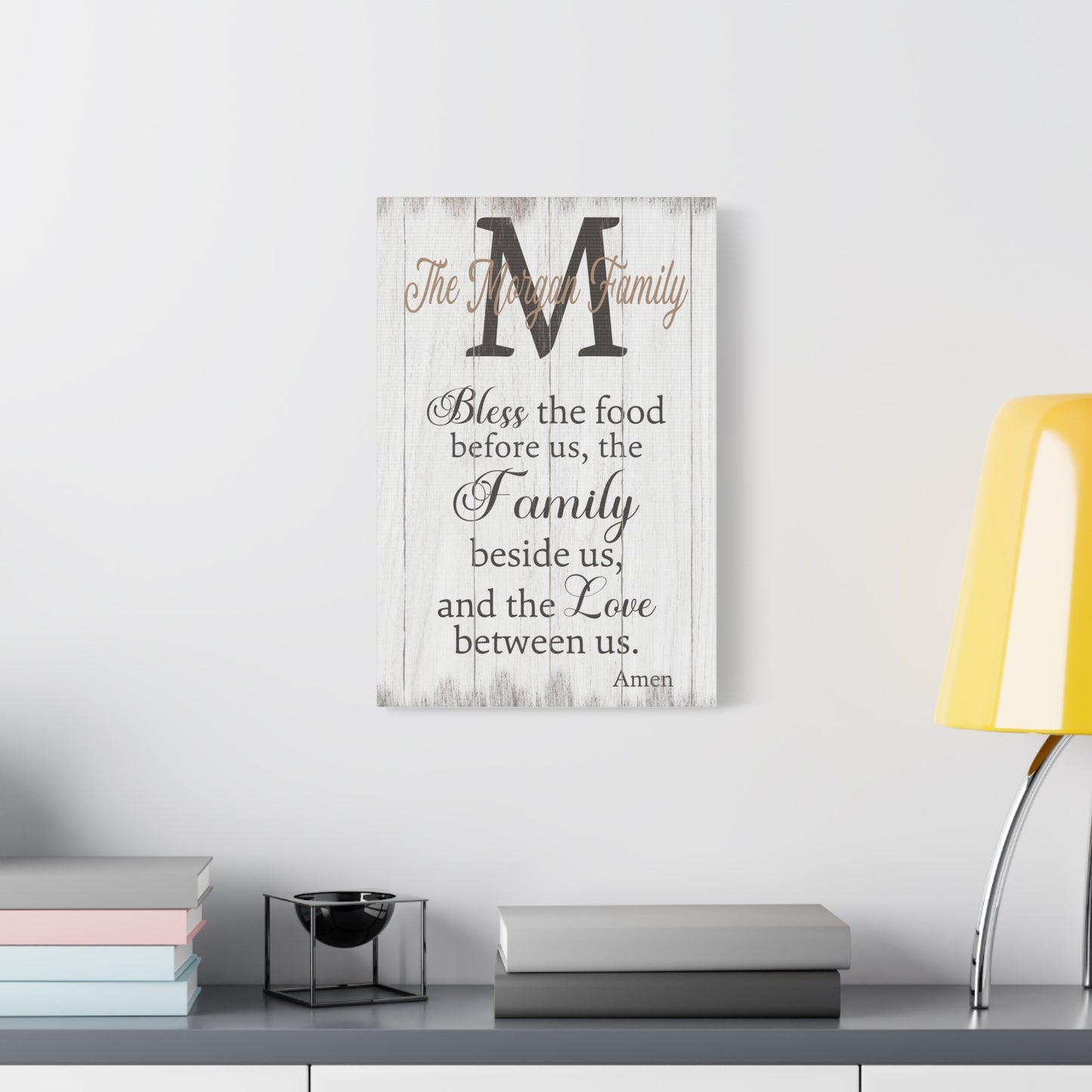 Personalized Dining Room Signs - Custom Dining Room Wall Art, Kitchen Wall Decor, Farmhouse Dining Sign, Wedding Gift, Family Quote Sign, Wooden Framed Home Decor