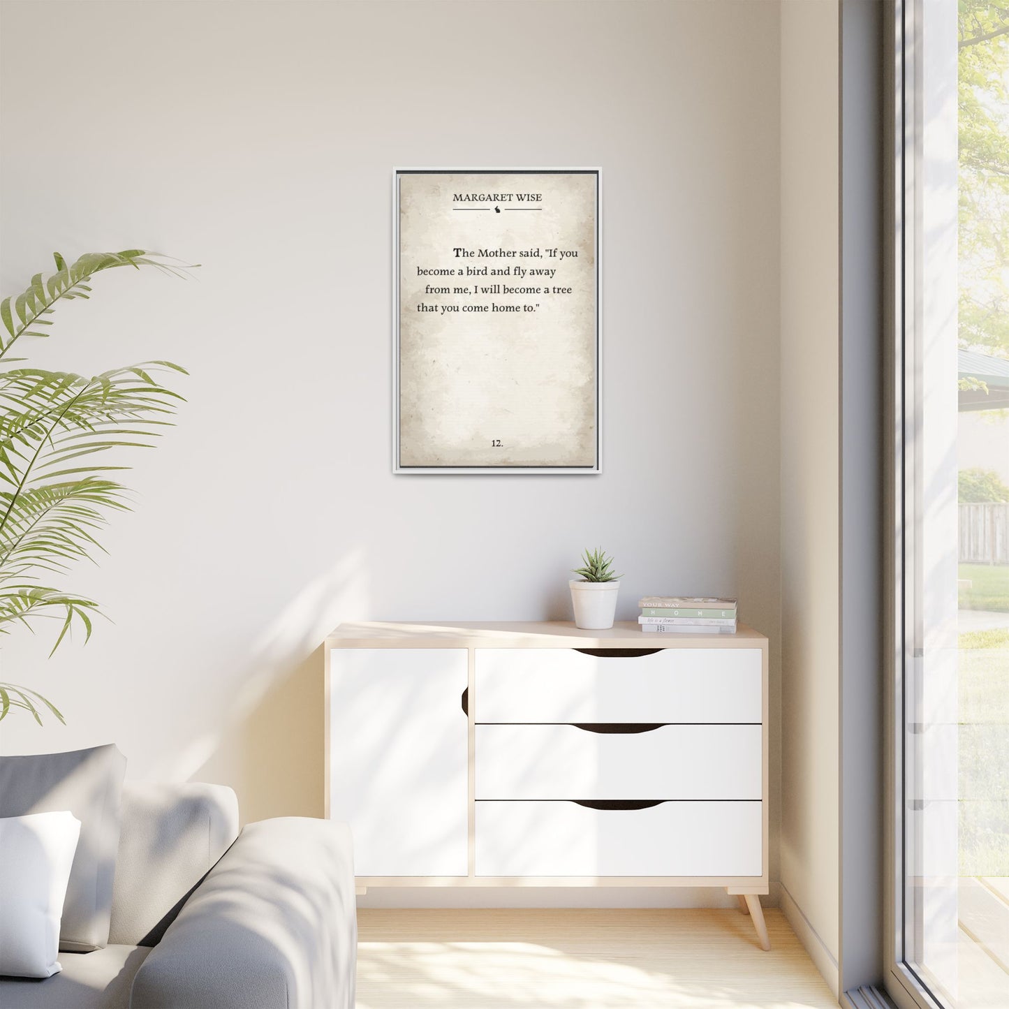 Personalized Home Quotes Signs - Custom Quote Sign, Family Quote Wall Art, Custom Home Decor, Nursery & Library Decor, Inspirational Quotes, Baby Shower Gifts, Modern Minimalist Decor